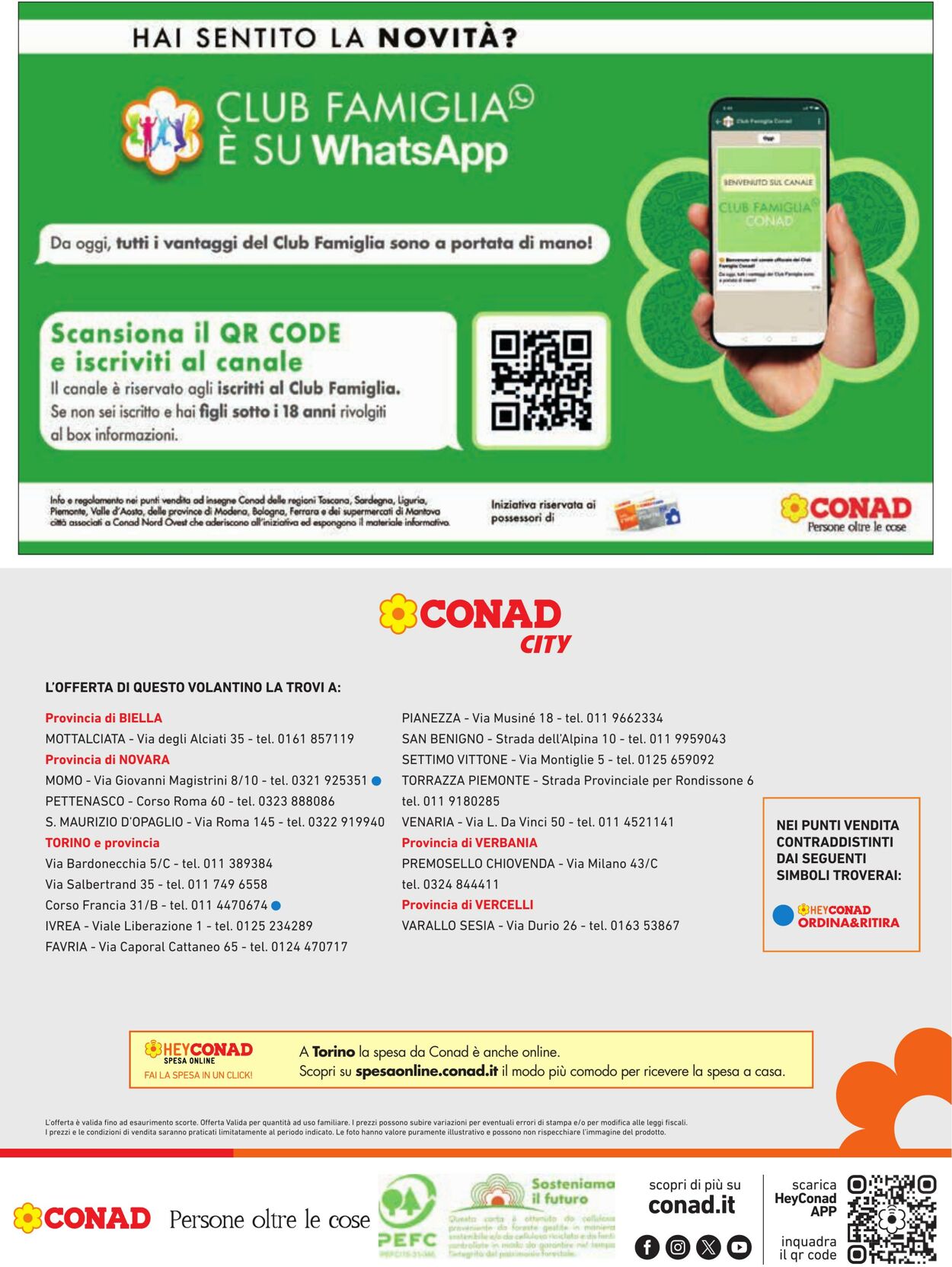 Volantino Conad 07.01.2025 - 15.01.2025