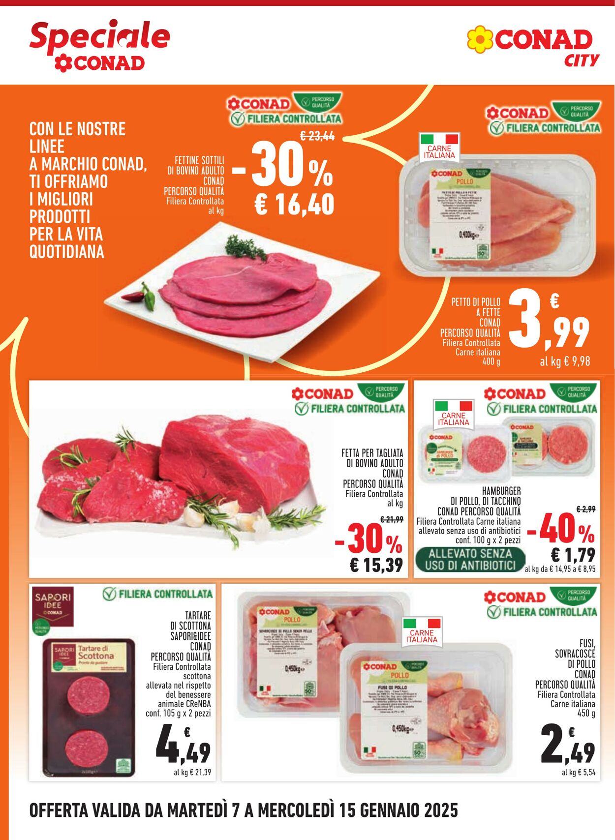 Volantino Conad 07.01.2025 - 15.01.2025