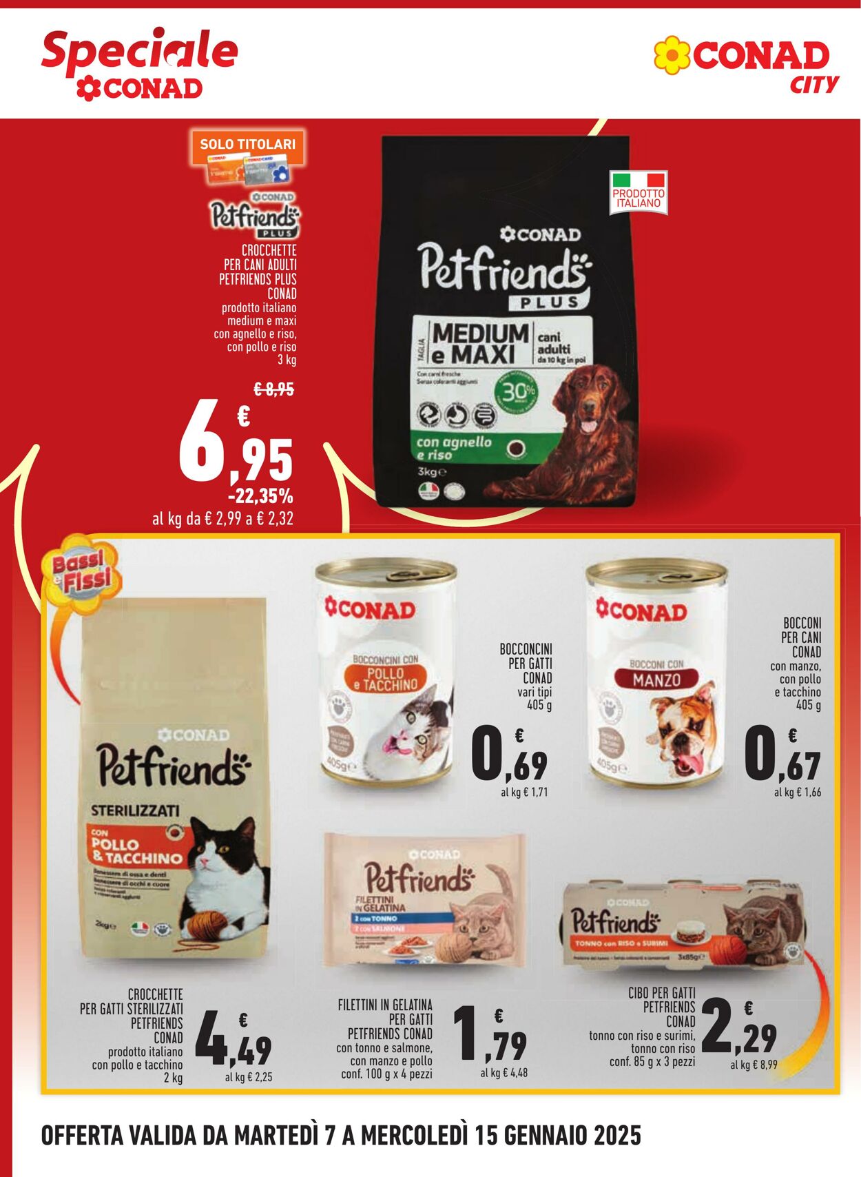 Volantino Conad 07.01.2025 - 15.01.2025