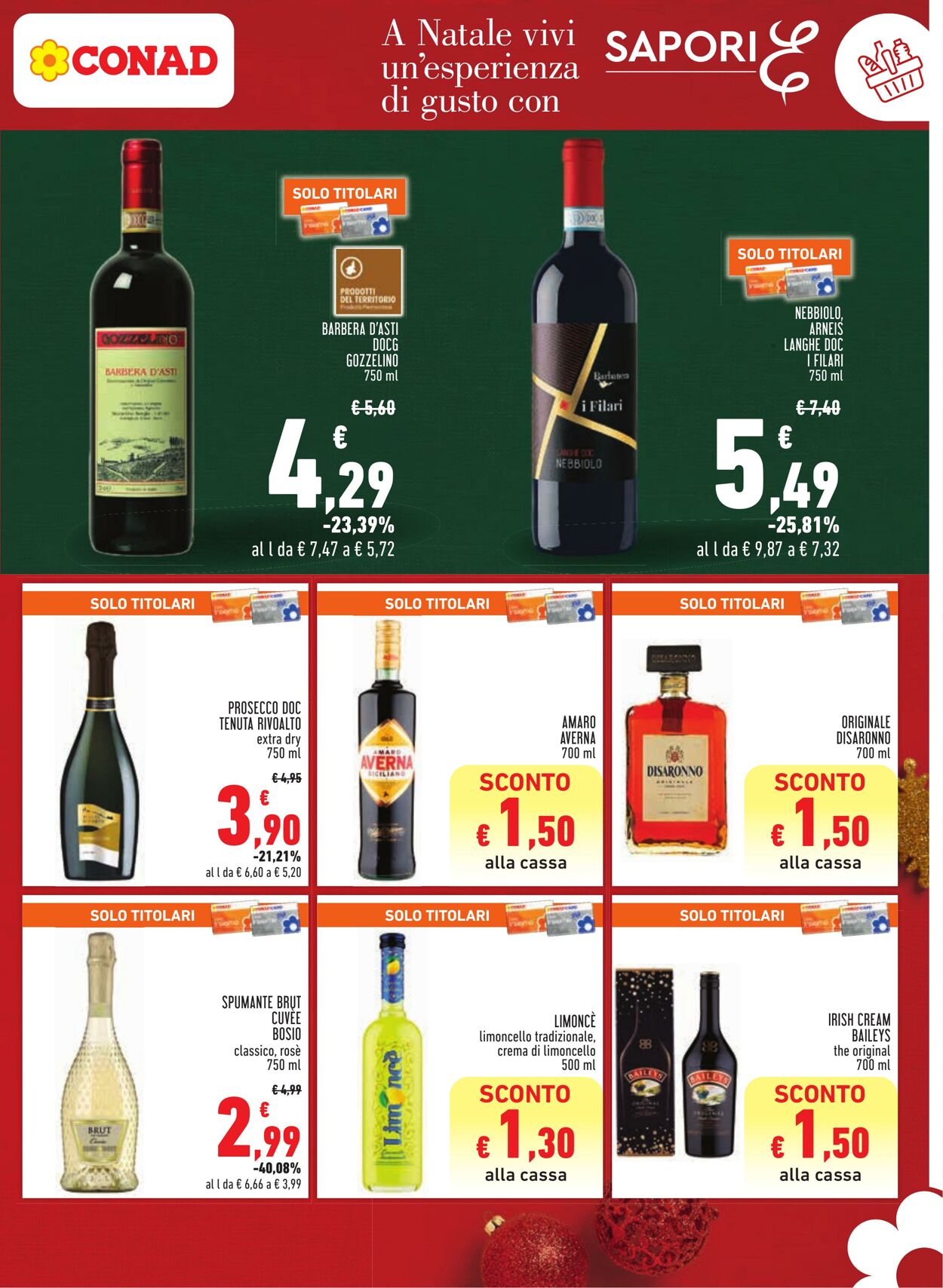 Volantino Conad 12.12.2024 - 26.12.2024