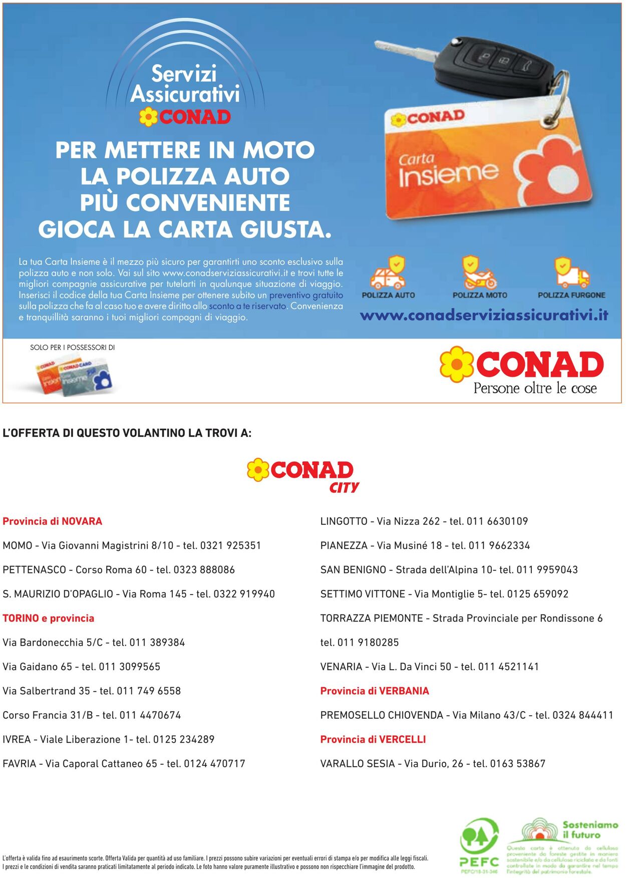 Volantino Conad 17.08.2023 - 13.09.2023