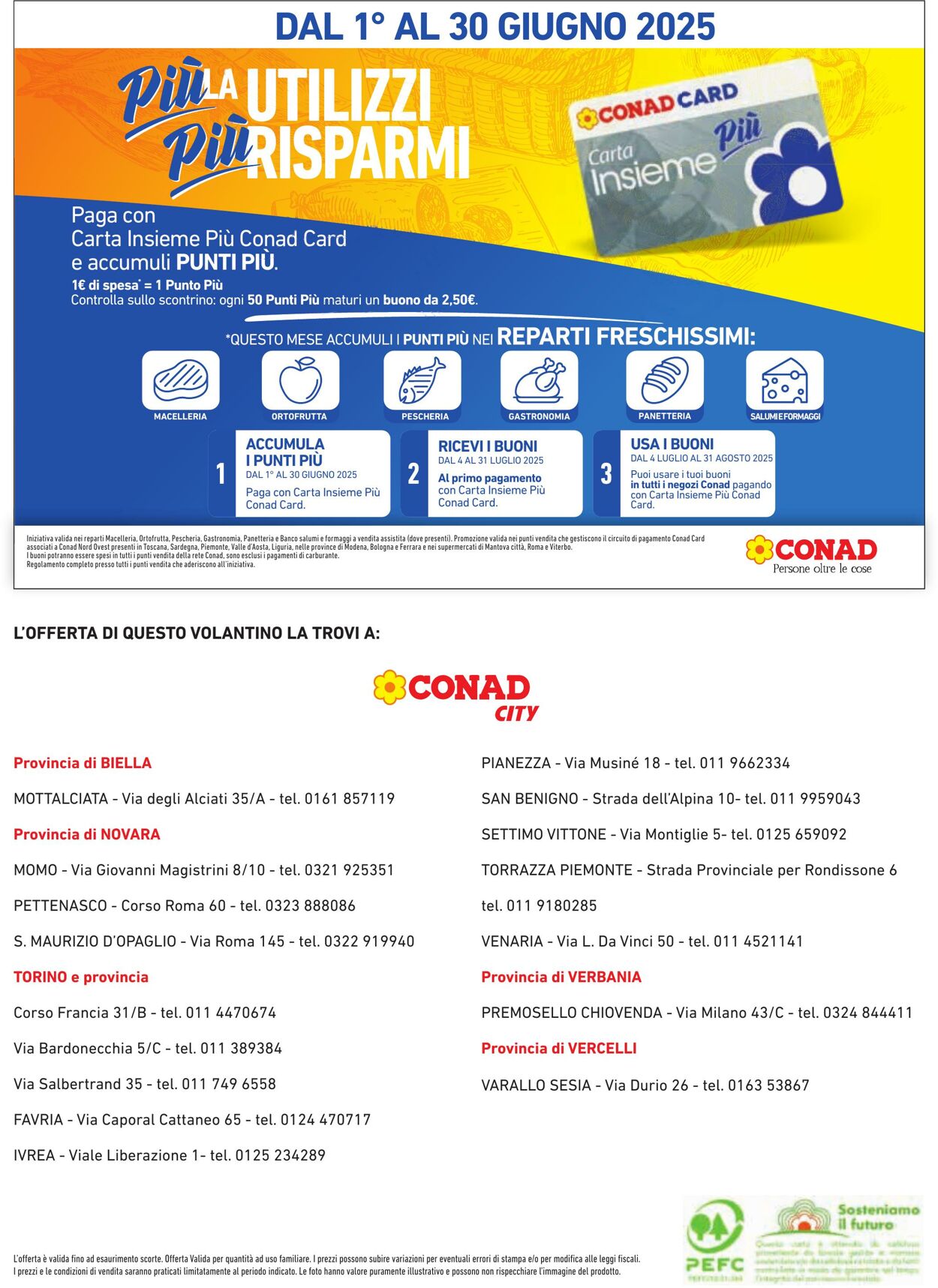 Volantino Conad 18.06.2025 - 18.06.2025