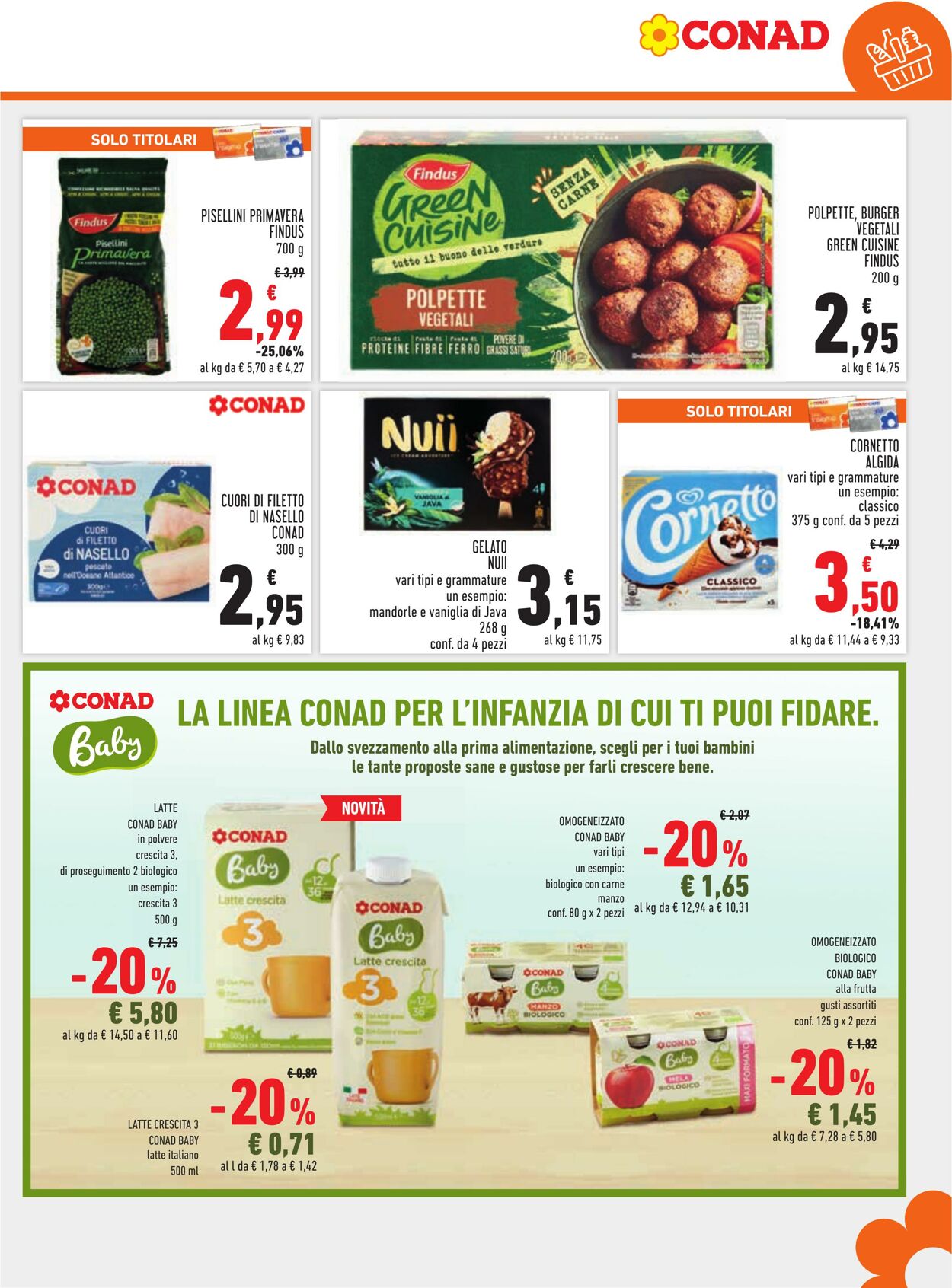 Volantino Conad 08.09.2022 - 21.09.2022