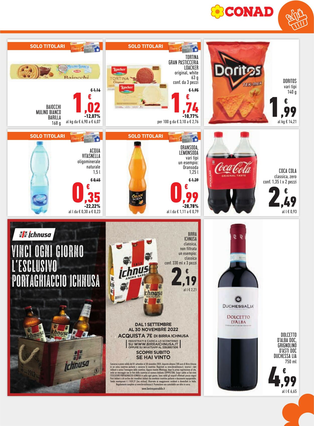 Volantino Conad 08.09.2022 - 21.09.2022