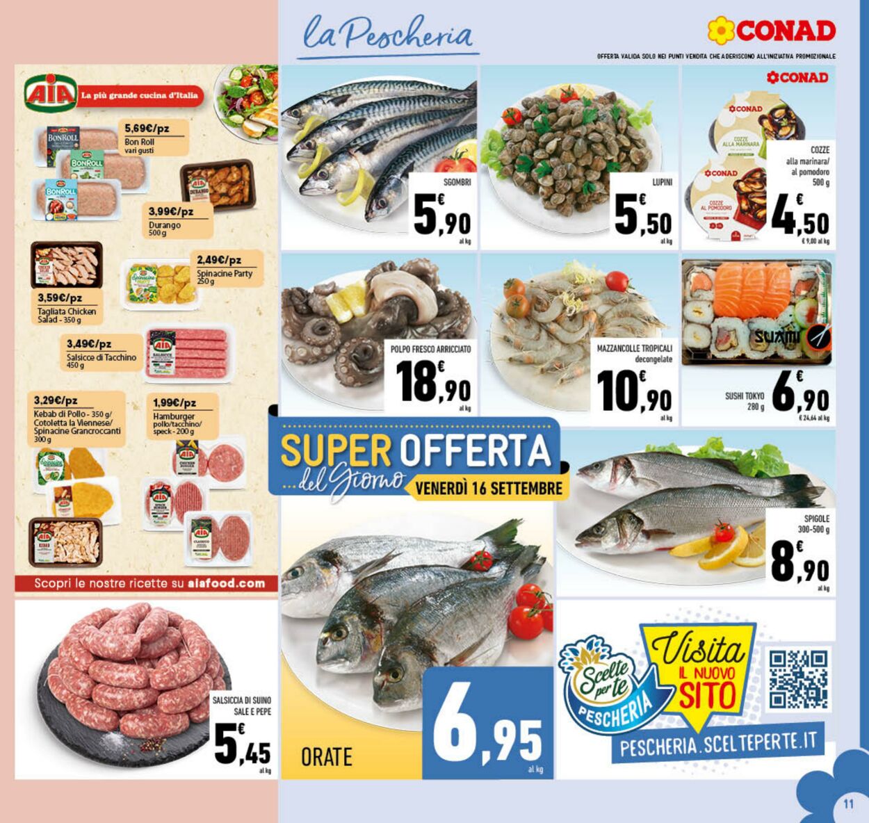 Volantino Conad 07.09.2022 - 18.09.2022