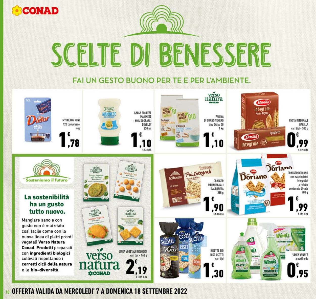 Volantino Conad 07.09.2022 - 18.09.2022