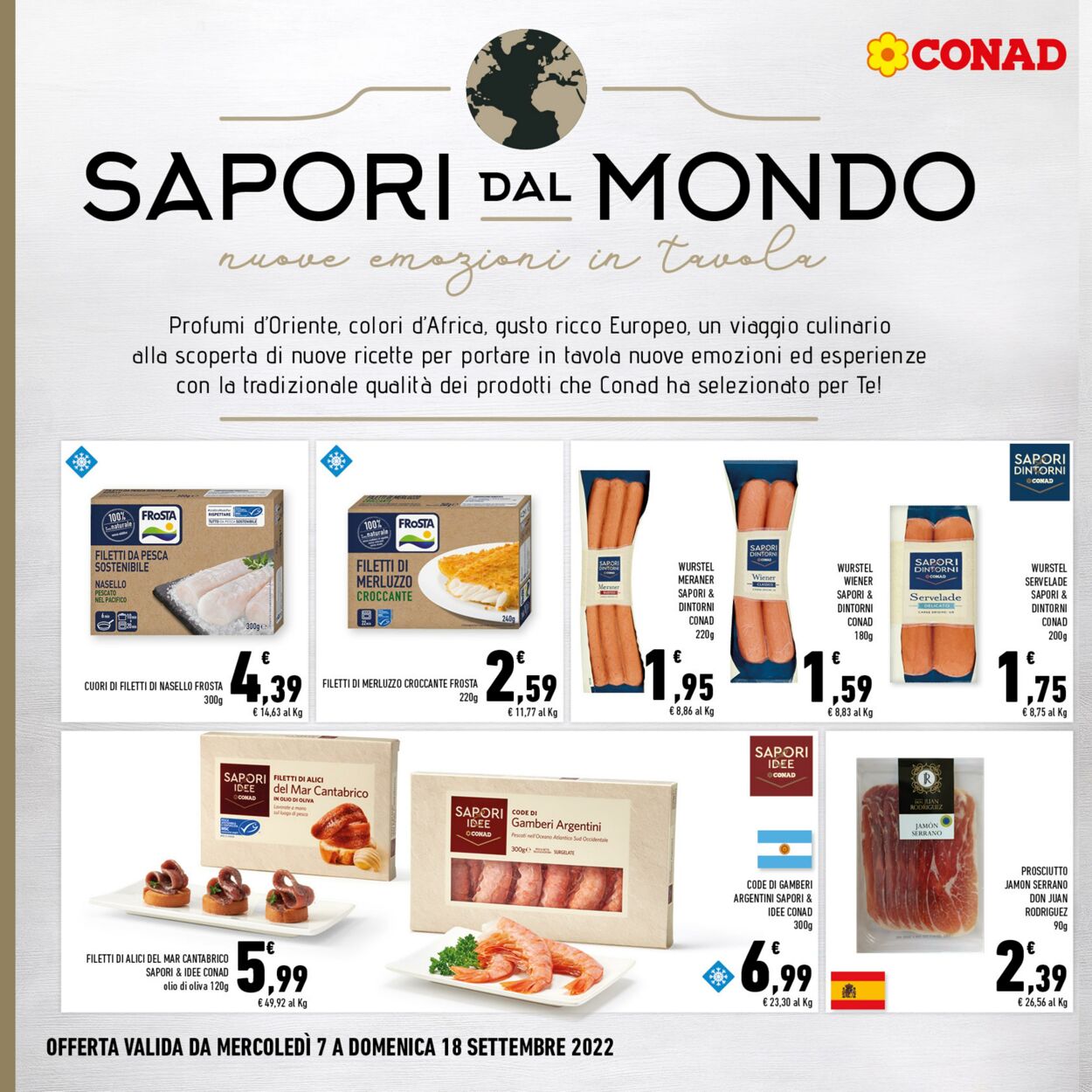 Volantino Conad 07.09.2022 - 18.09.2022