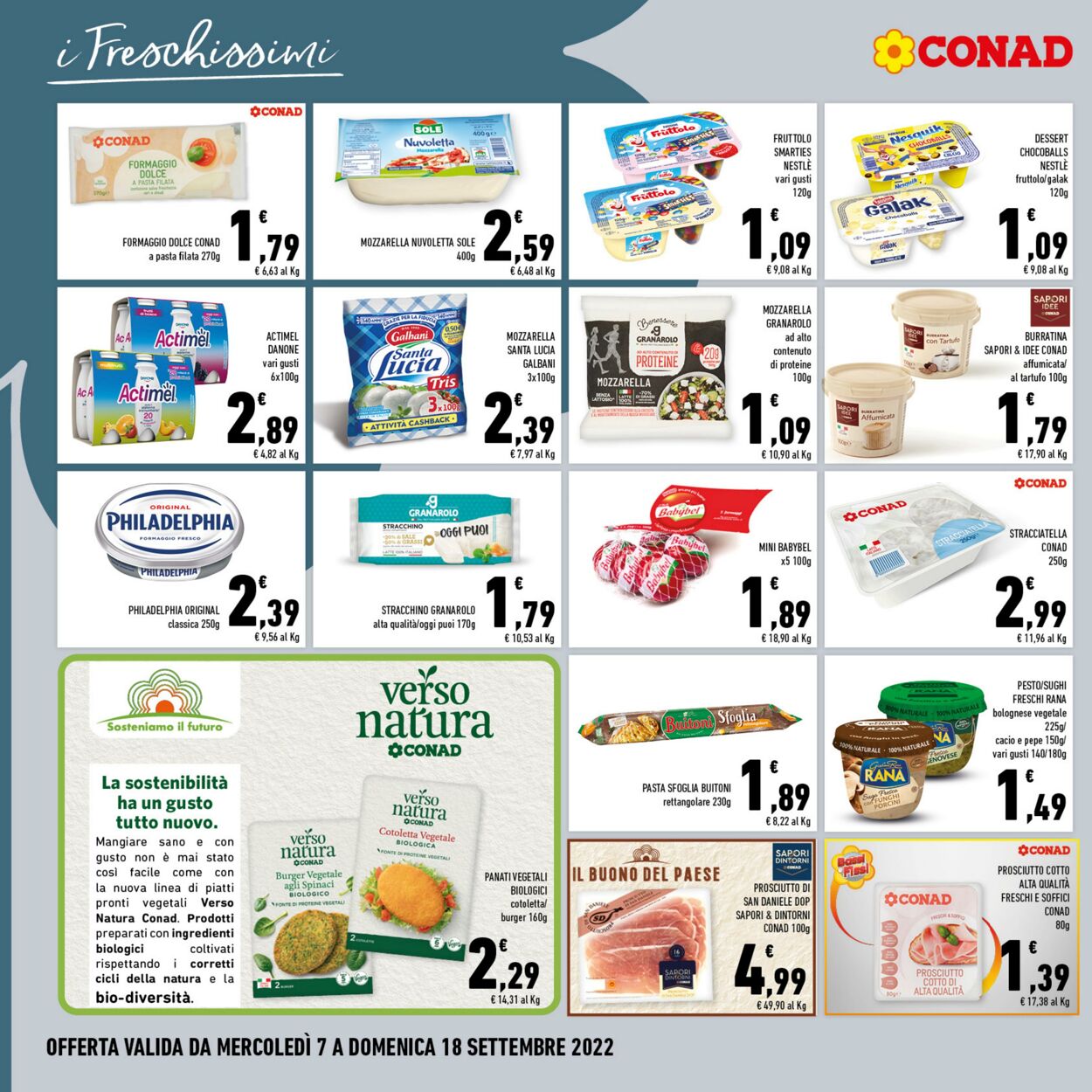 Volantino Conad 07.09.2022 - 18.09.2022