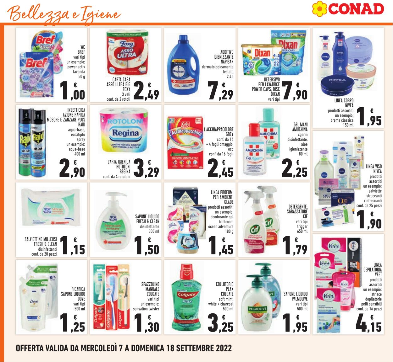 Volantino Conad 07.09.2022 - 18.09.2022