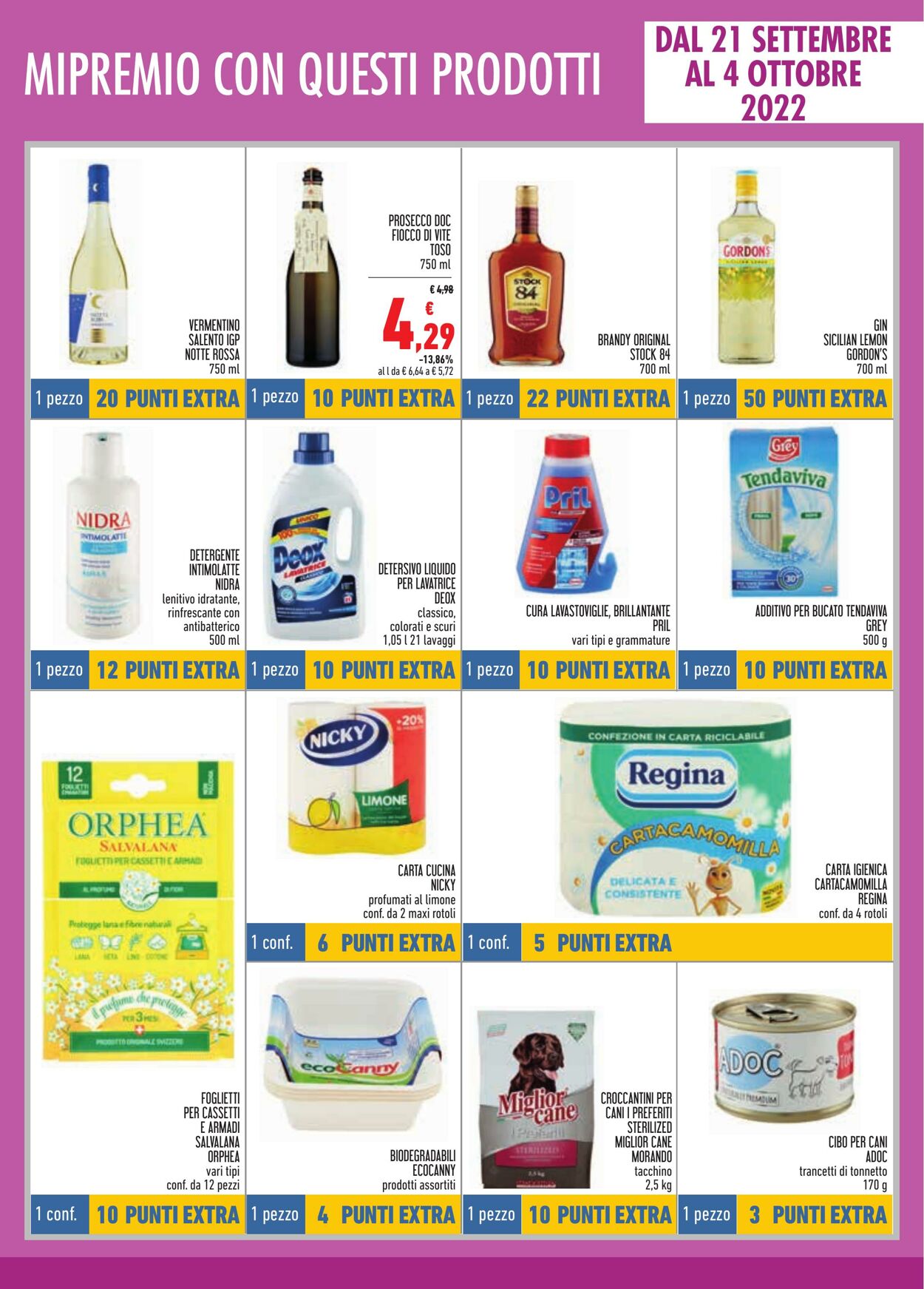 Volantino Conad 08.09.2022 - 05.10.2022