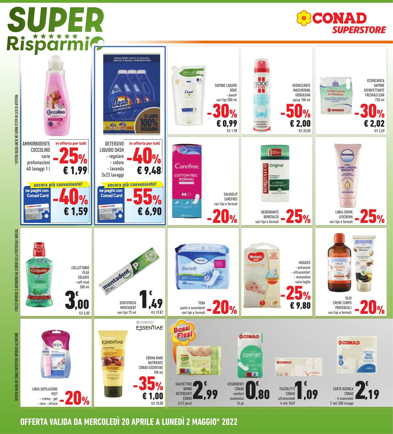 Volantino Conad 20.04.2022 - 02.05.2022