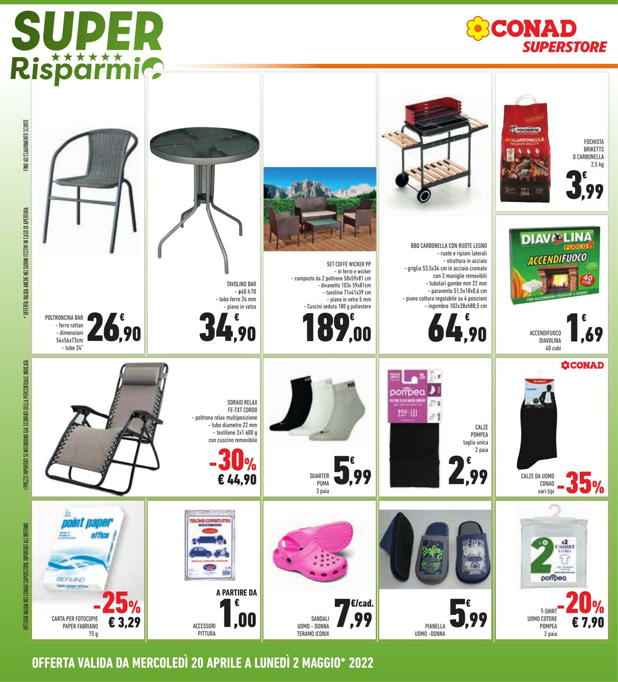 Volantino Conad 20.04.2022 - 02.05.2022