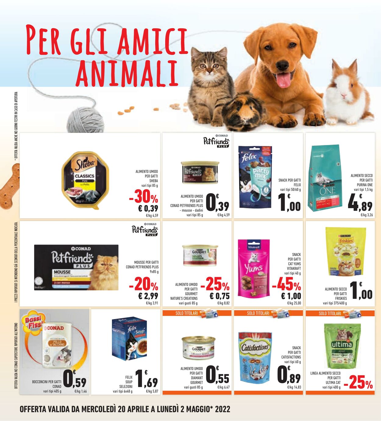 Volantino Conad 20.04.2022 - 02.05.2022