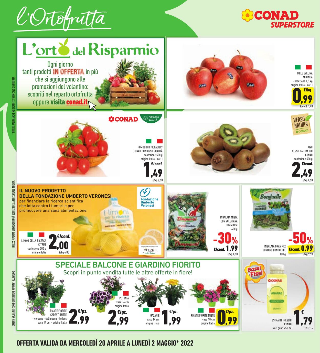 Volantino Conad 20.04.2022 - 02.05.2022