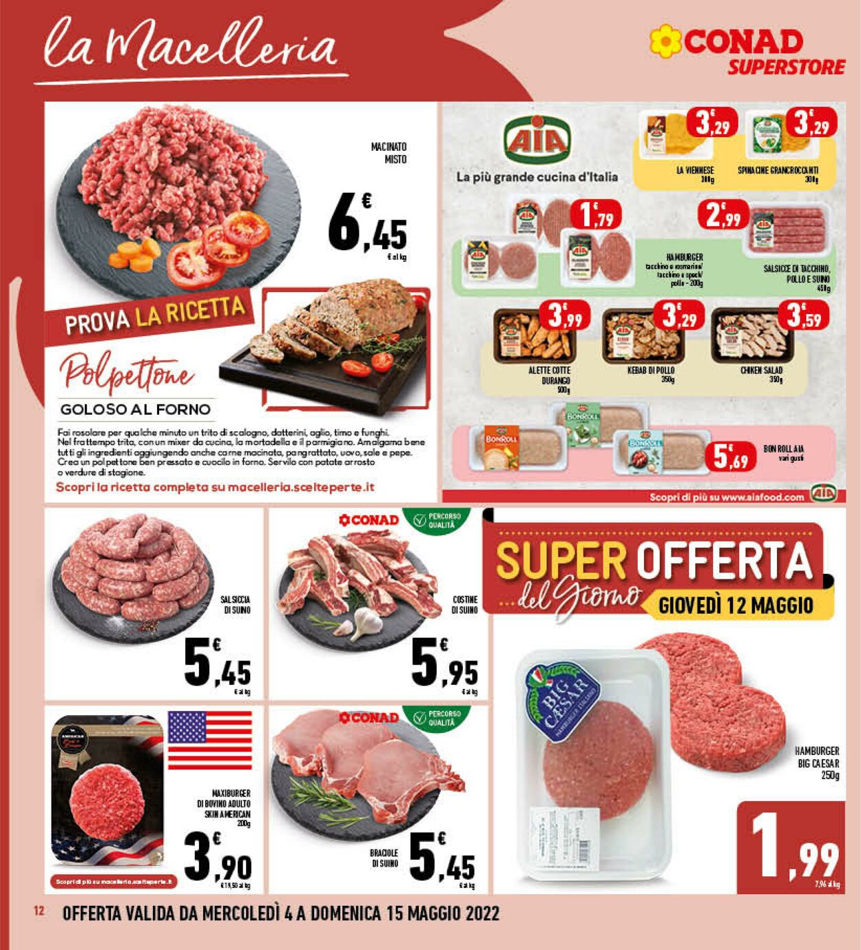 Volantino Conad 04.05.2022 - 15.05.2022