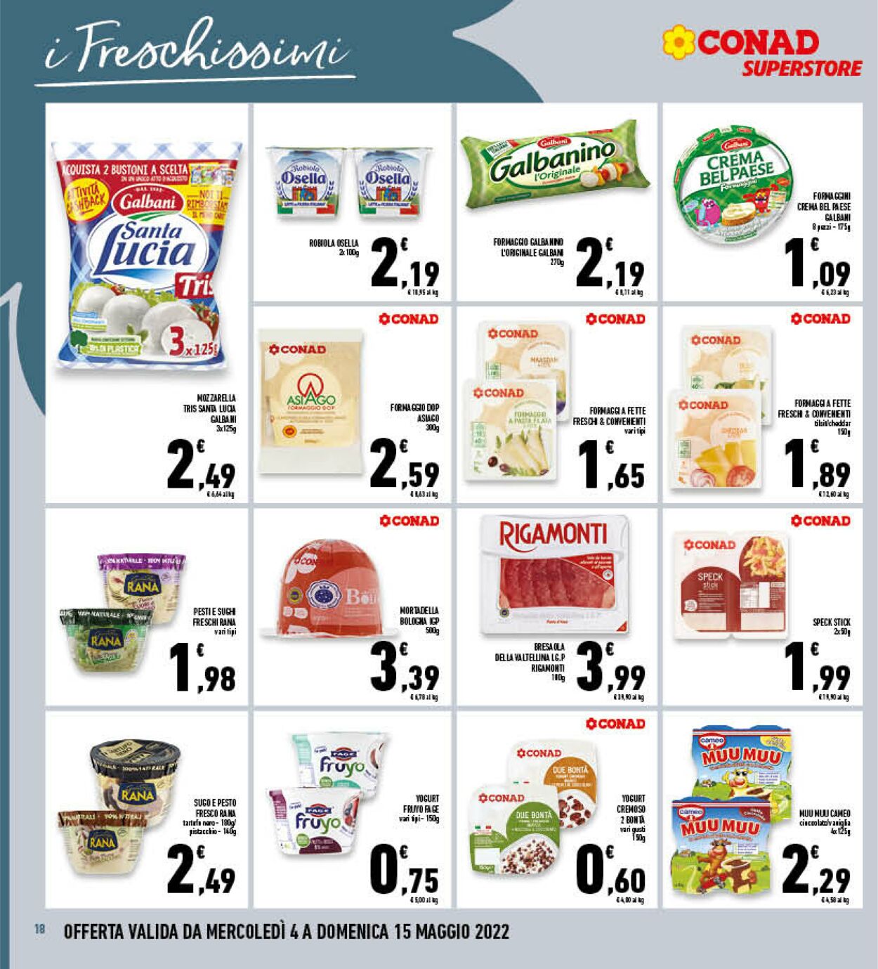 Volantino Conad 04.05.2022 - 15.05.2022