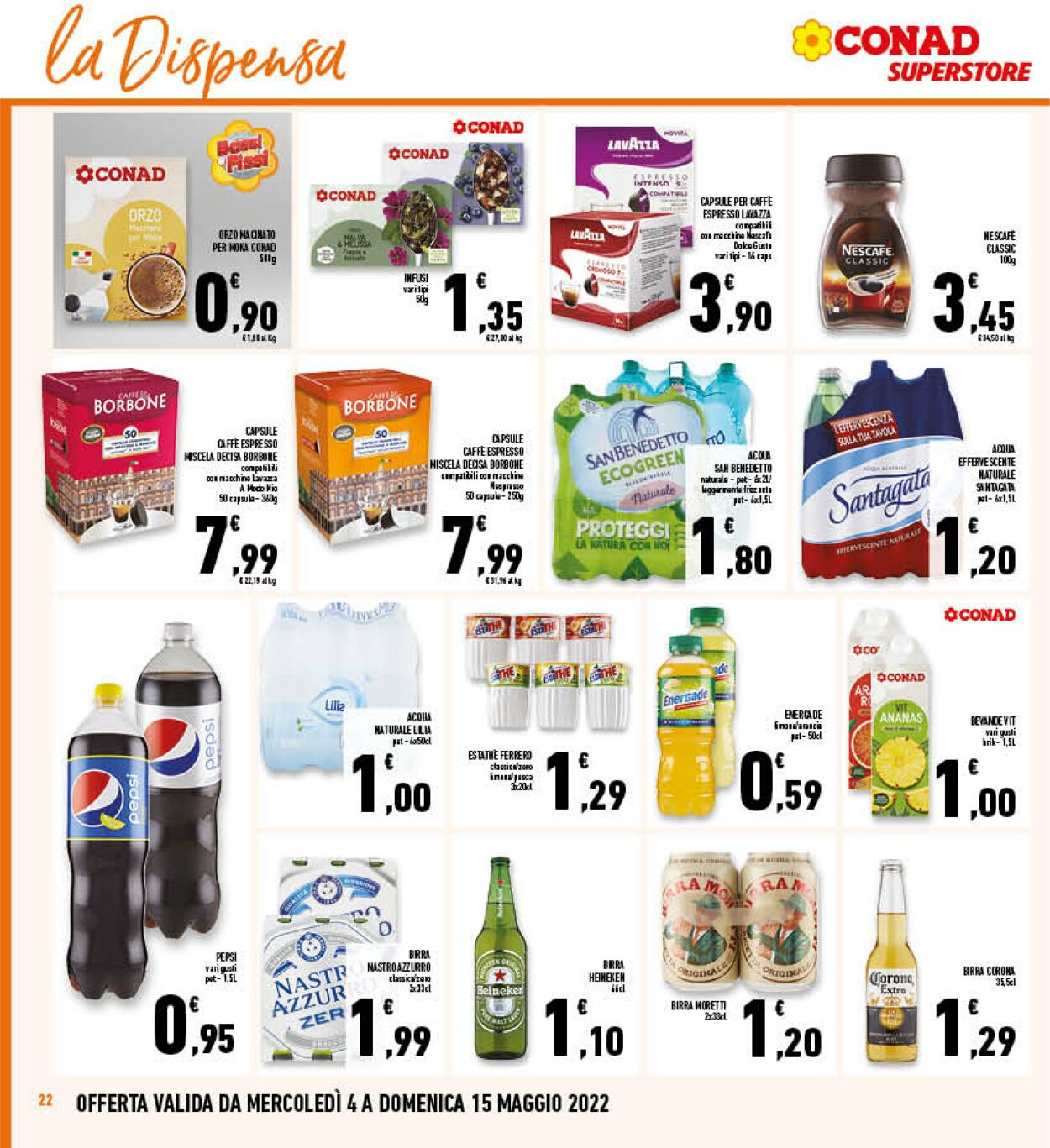 Volantino Conad 04.05.2022 - 15.05.2022