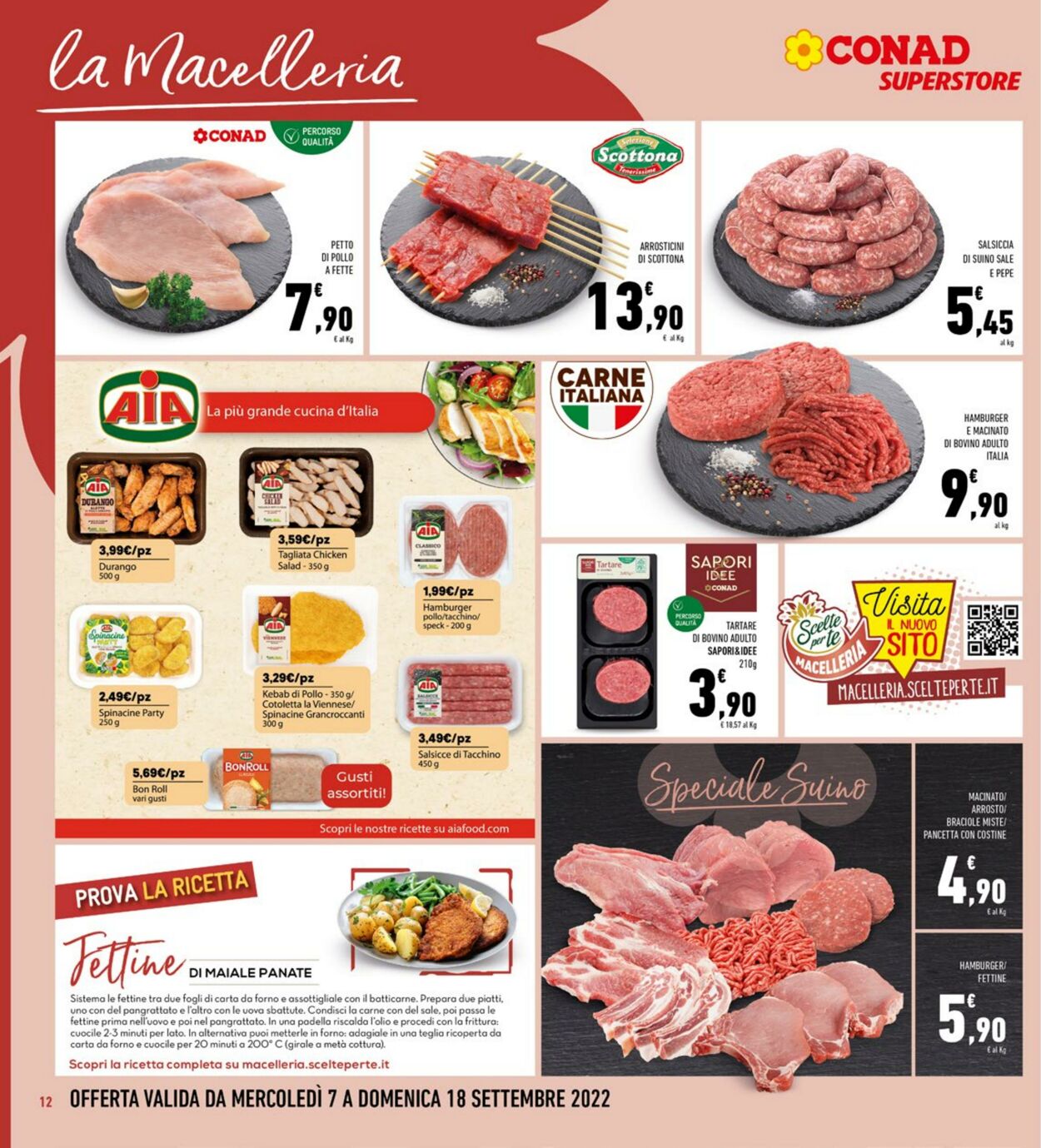 Volantino Conad 07.09.2022 - 18.09.2022