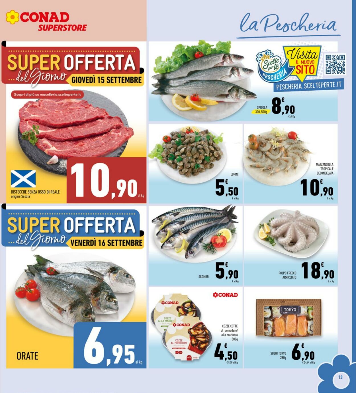 Volantino Conad 07.09.2022 - 18.09.2022