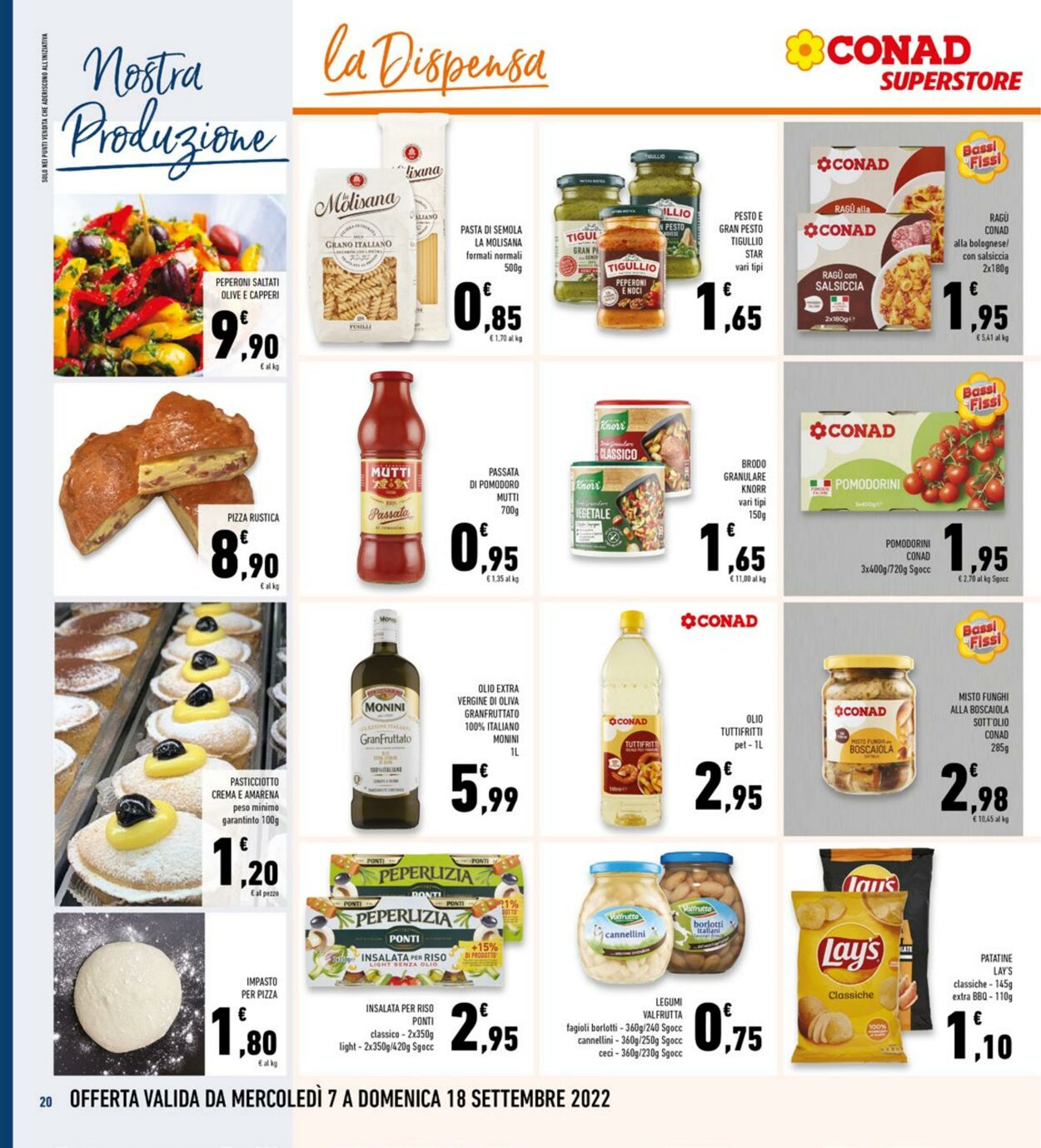 Volantino Conad 07.09.2022 - 18.09.2022