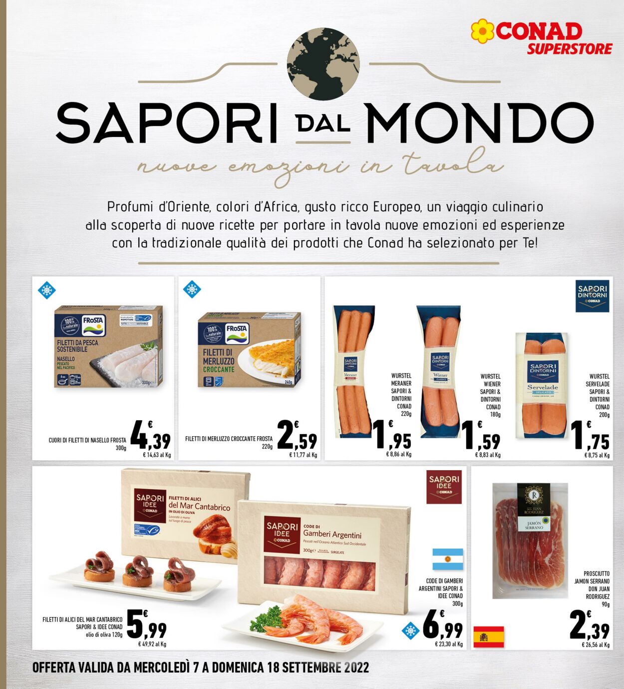 Volantino Conad 07.09.2022 - 18.09.2022