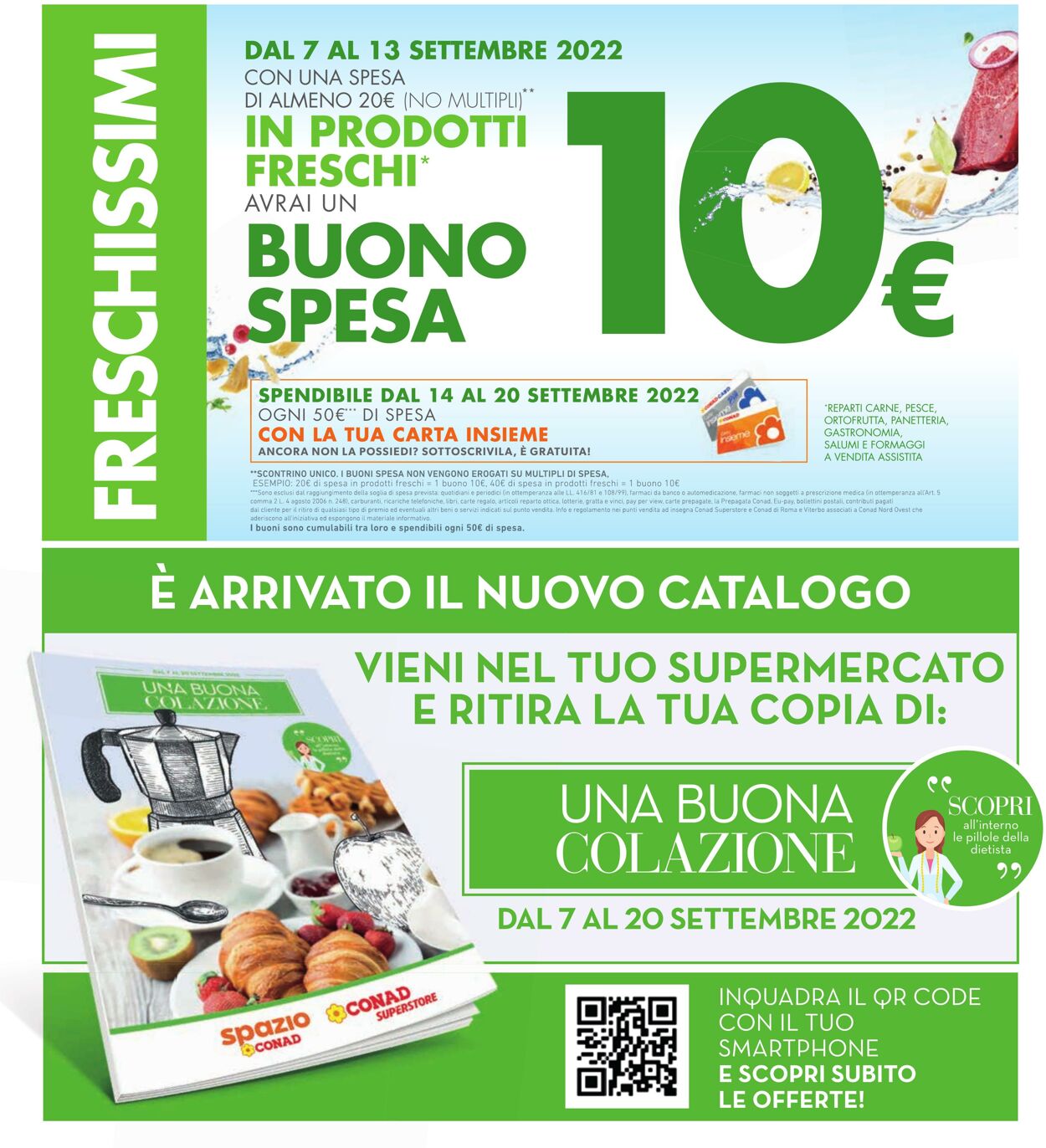 Volantino Conad 07.09.2022 - 18.09.2022