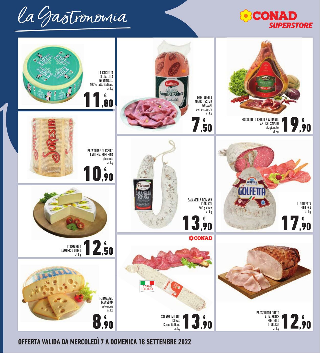 Volantino Conad 07.09.2022 - 18.09.2022