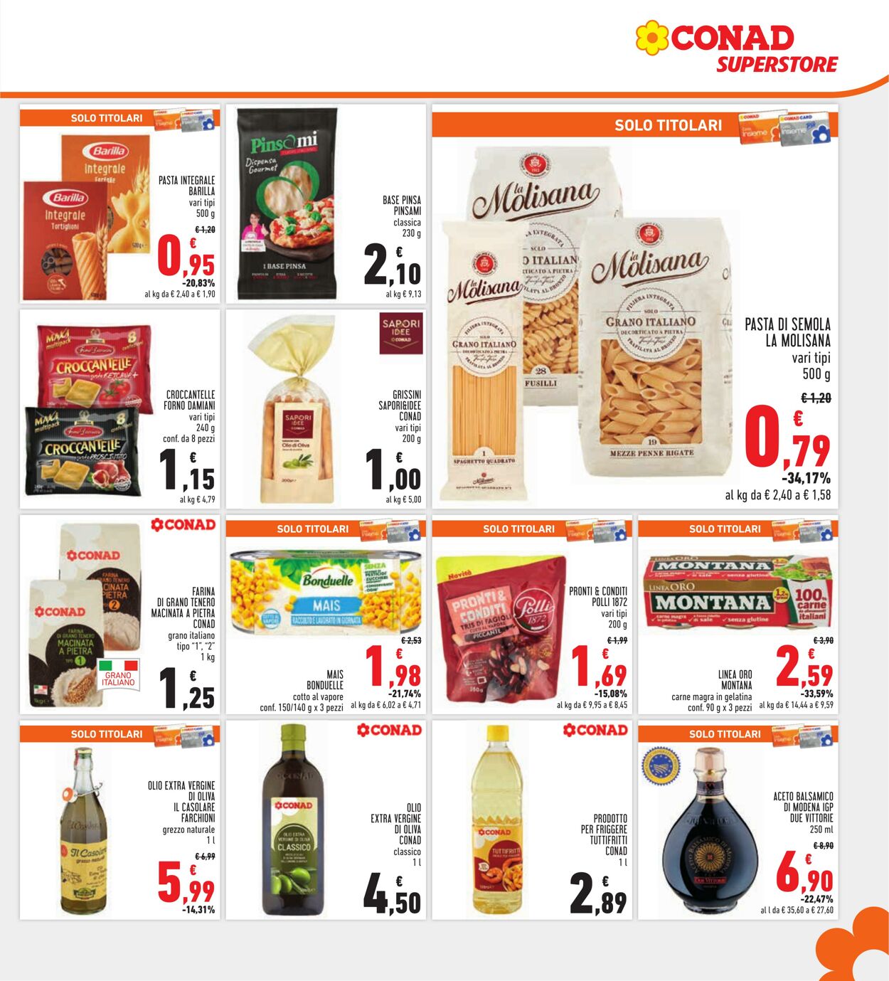 Volantino Conad 08.09.2022 - 21.09.2022