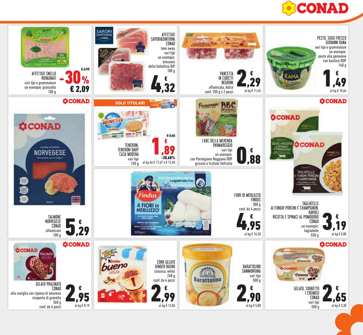 Volantino Conad 08.09.2022 - 21.09.2022