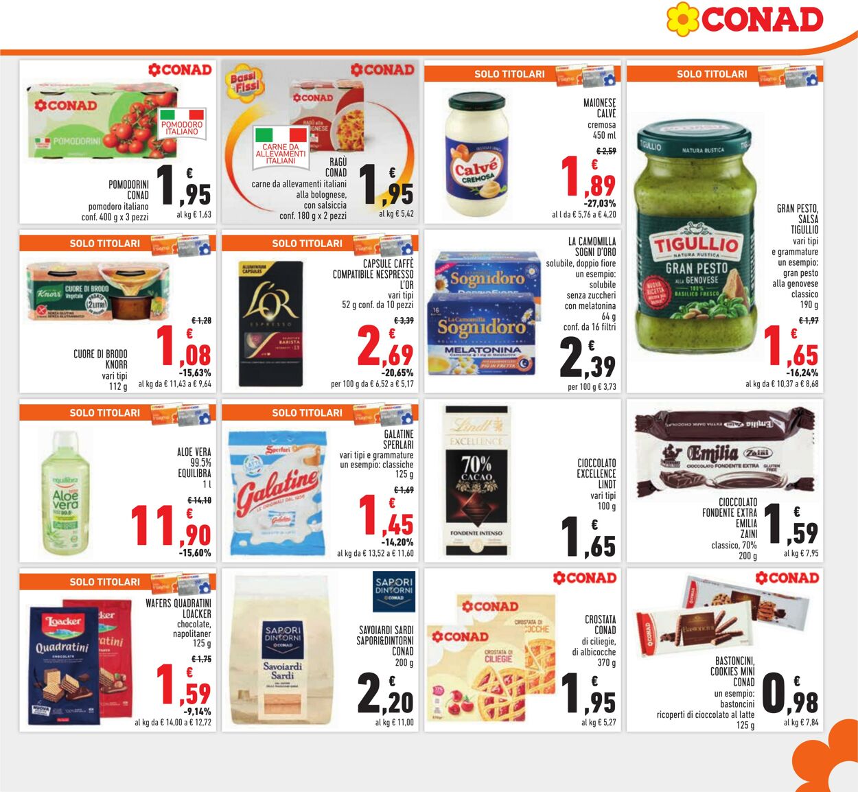 Volantino Conad 08.09.2022 - 21.09.2022