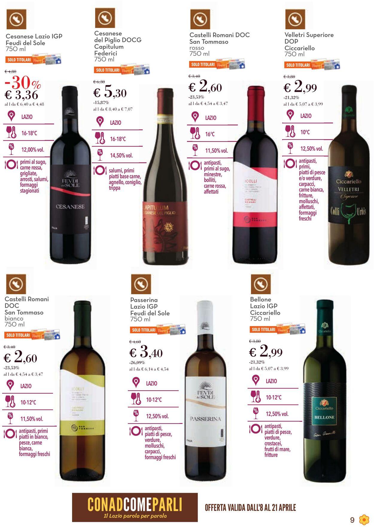 Volantino Conad 08.03.2026 - 22.04.2026