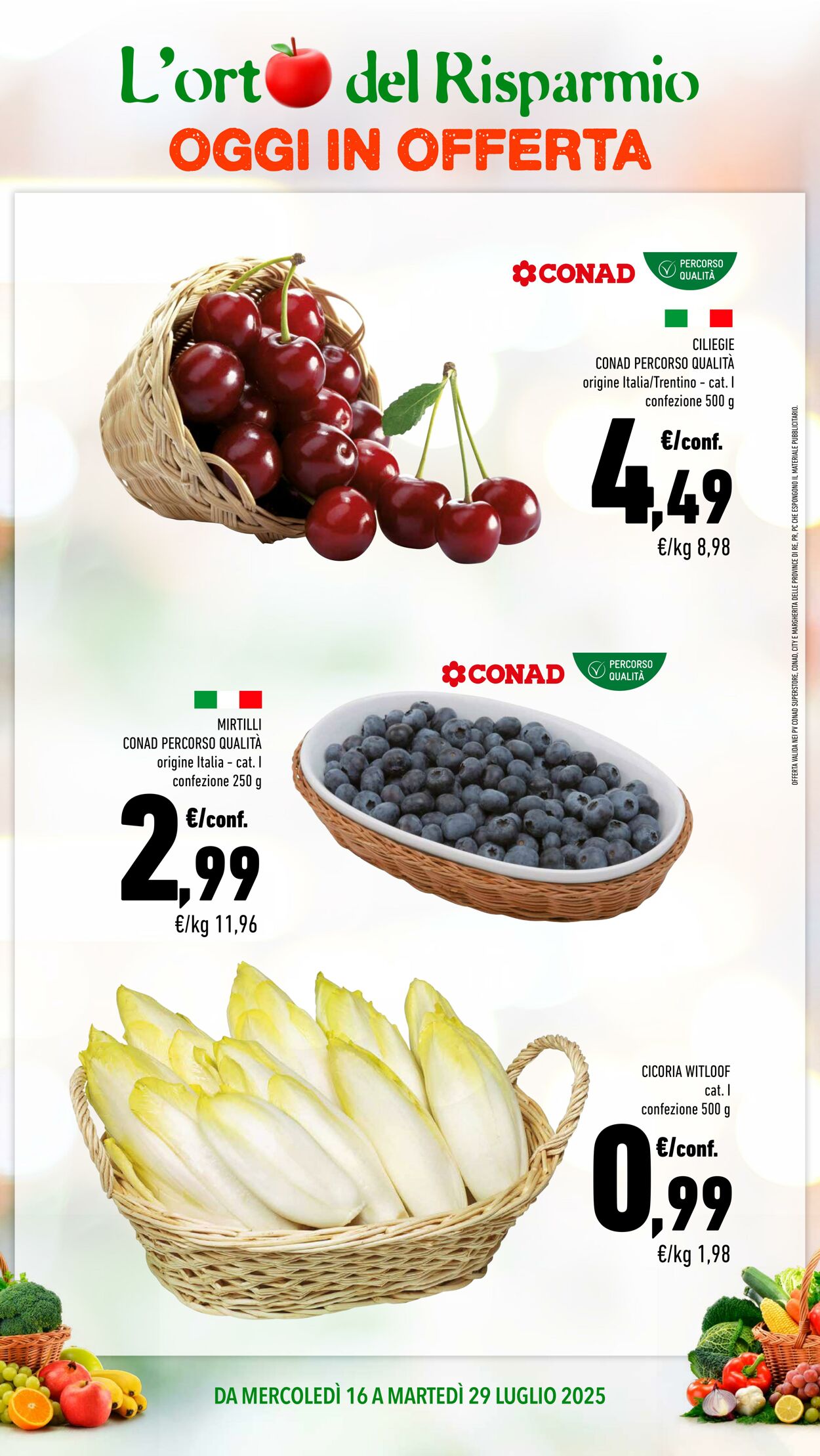 Volantino Conad 16.07.2025 - 16.07.2025
