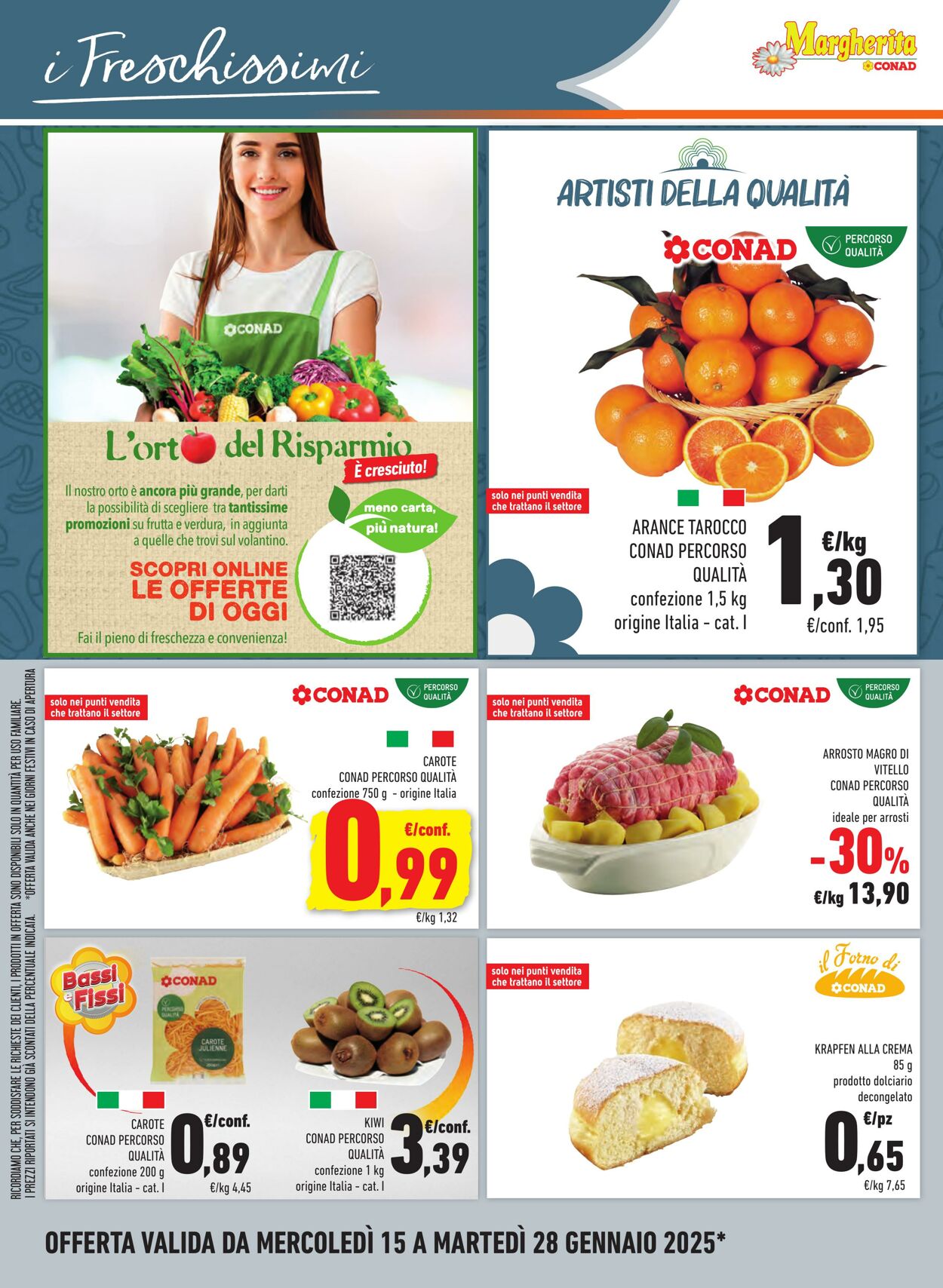 Volantino Conad 15.01.2025 - 28.01.2025