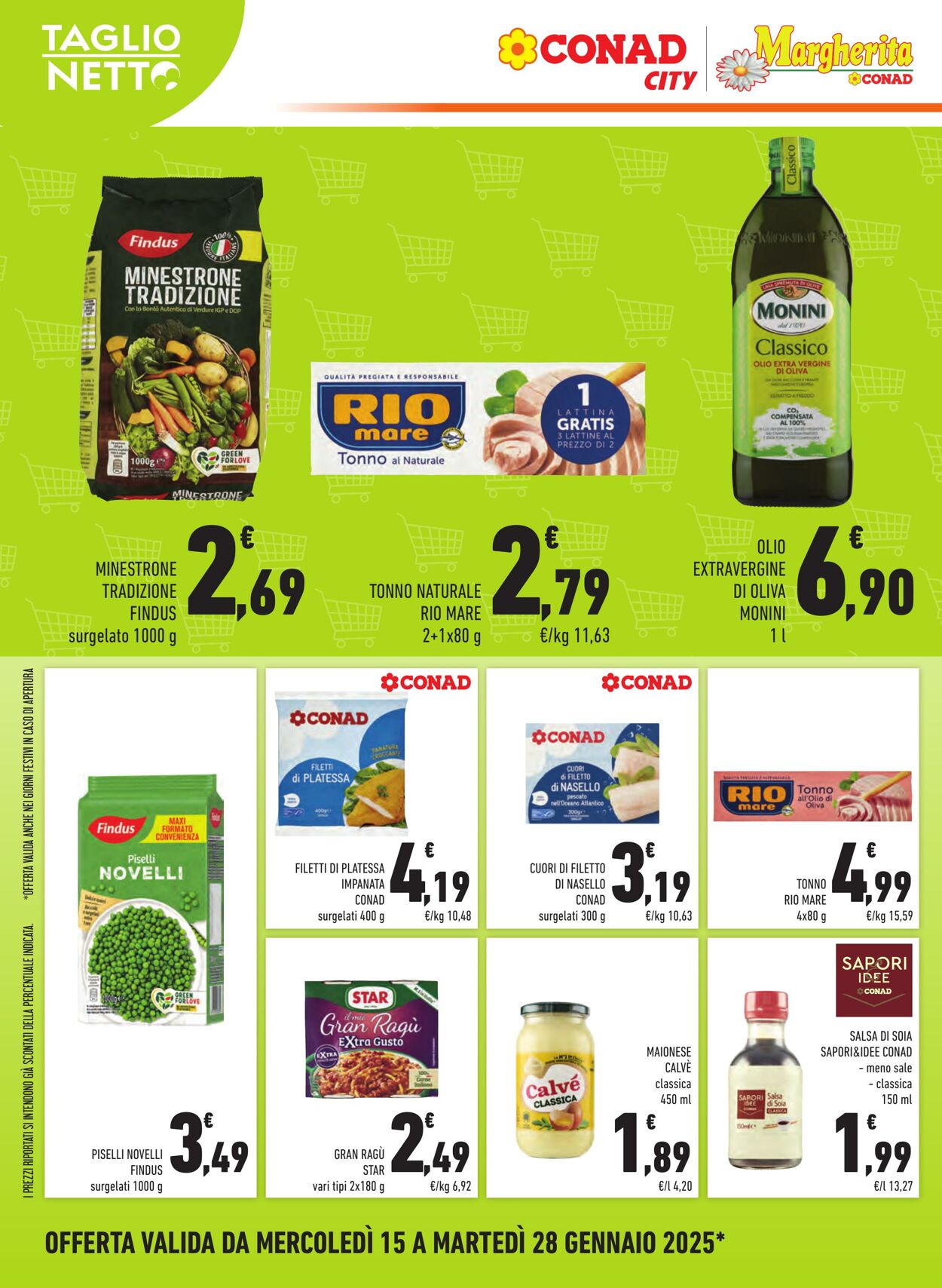 Volantino Conad 15.01.2025 - 28.01.2025