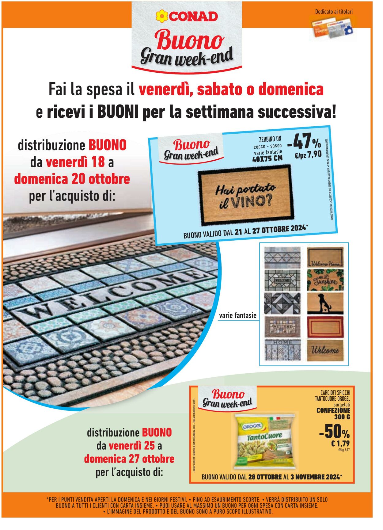 Volantino Conad 16.10.2024 - 30.10.2024