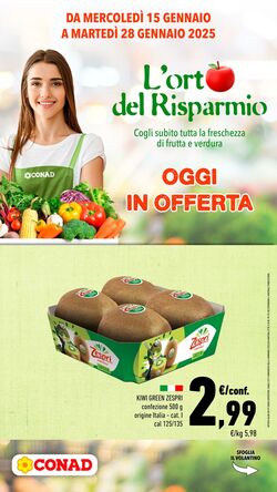 Volantino Conad 14.01.2025 - 28.01.2025