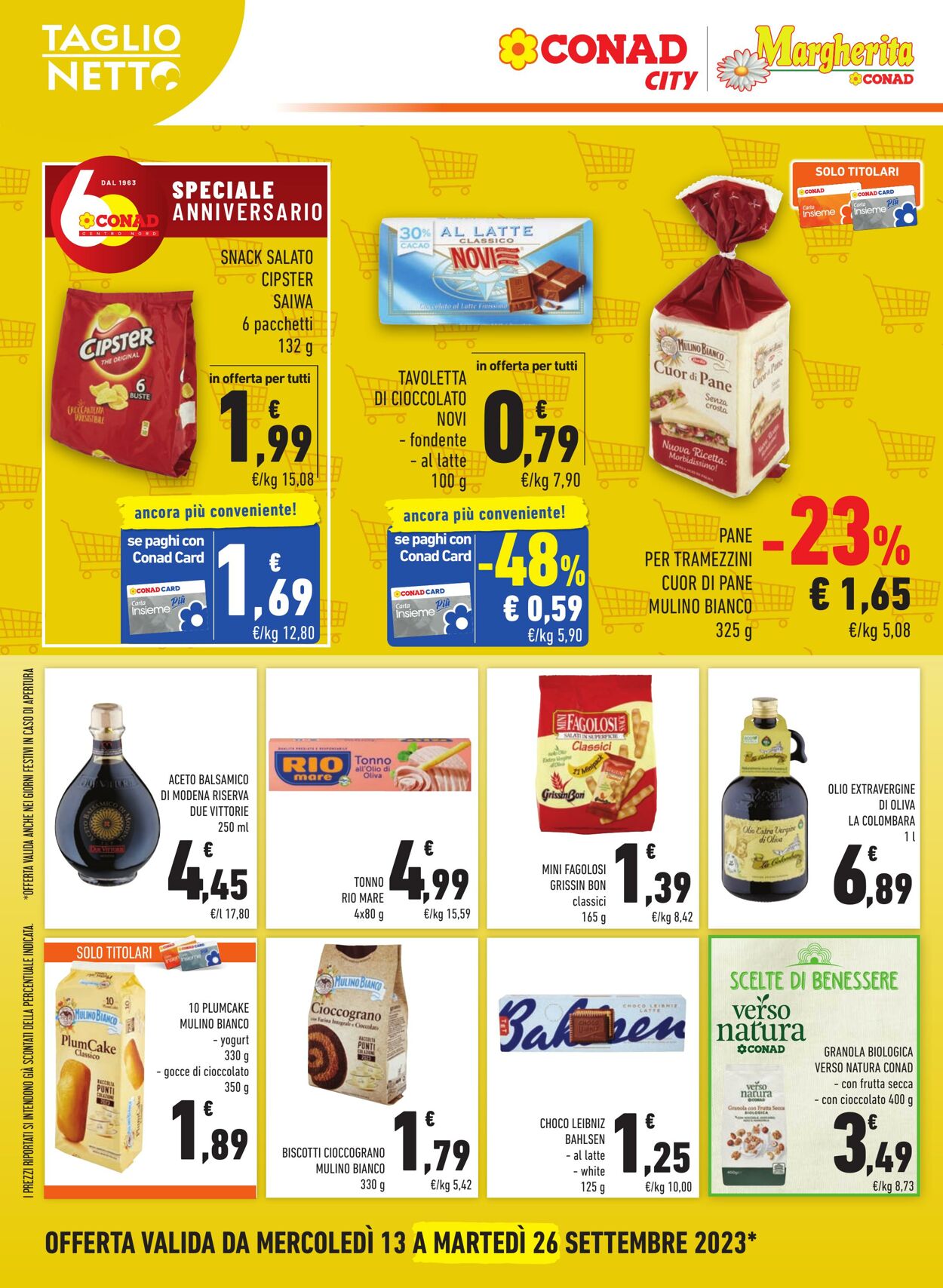 Volantino Conad 13.09.2023 - 26.09.2023