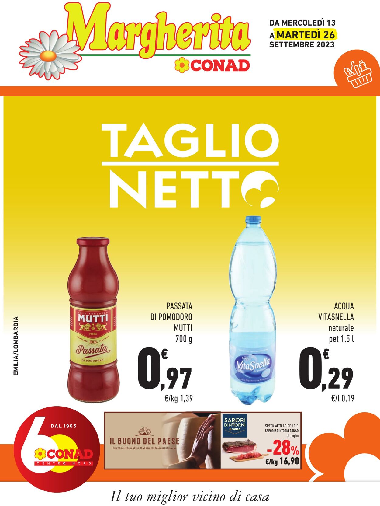 Volantino Conad 13.09.2023 - 26.09.2023