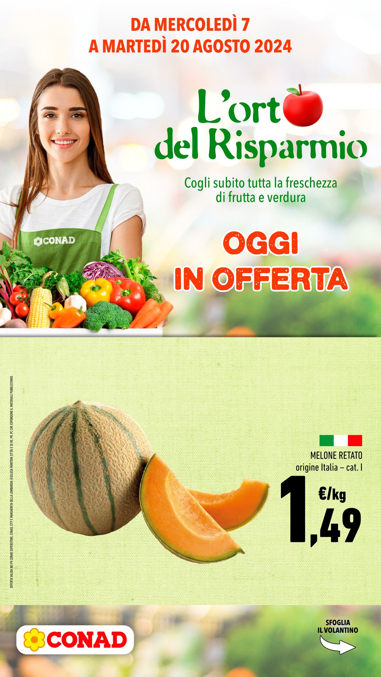 Volantino Conad 20.08.2024 - 03.09.2024