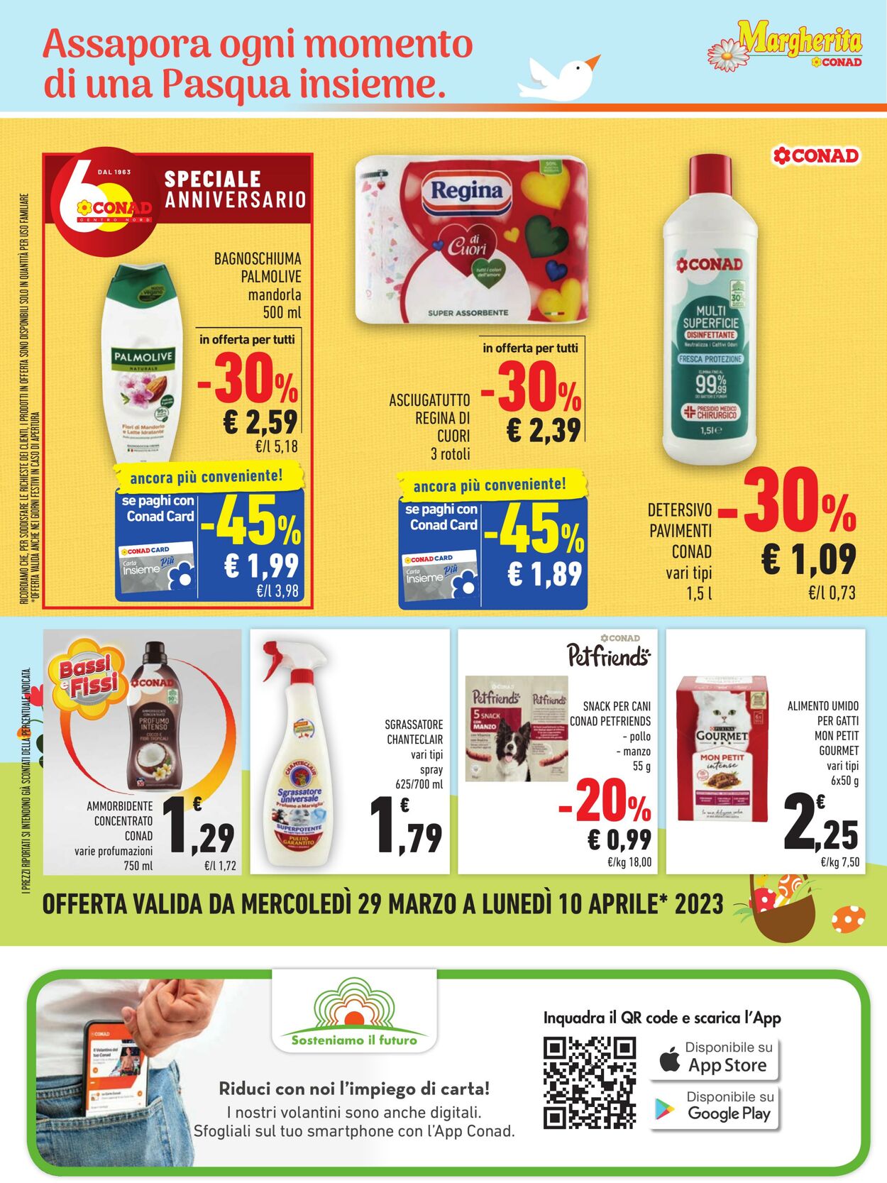 Volantino Conad 29.03.2023 - 10.04.2023