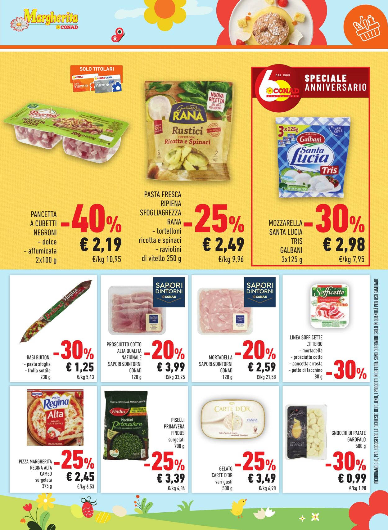 Volantino Conad 29.03.2023 - 10.04.2023