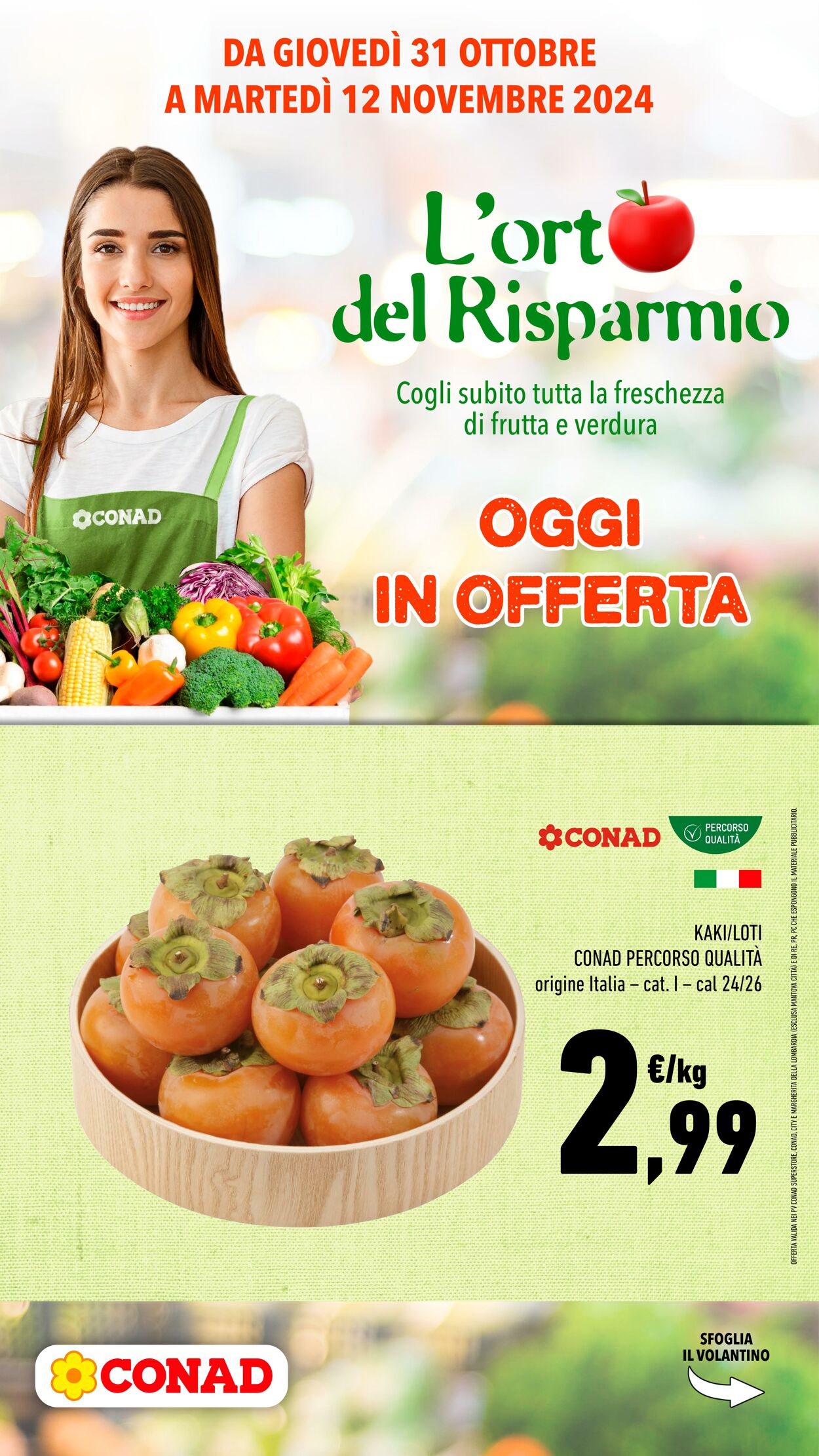 Volantino Conad 31.10.2024 - 12.11.2024