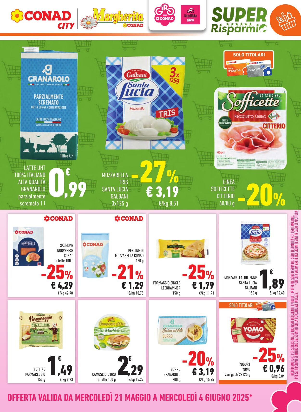 Volantino Conad 21.05.2025 - 04.06.2025