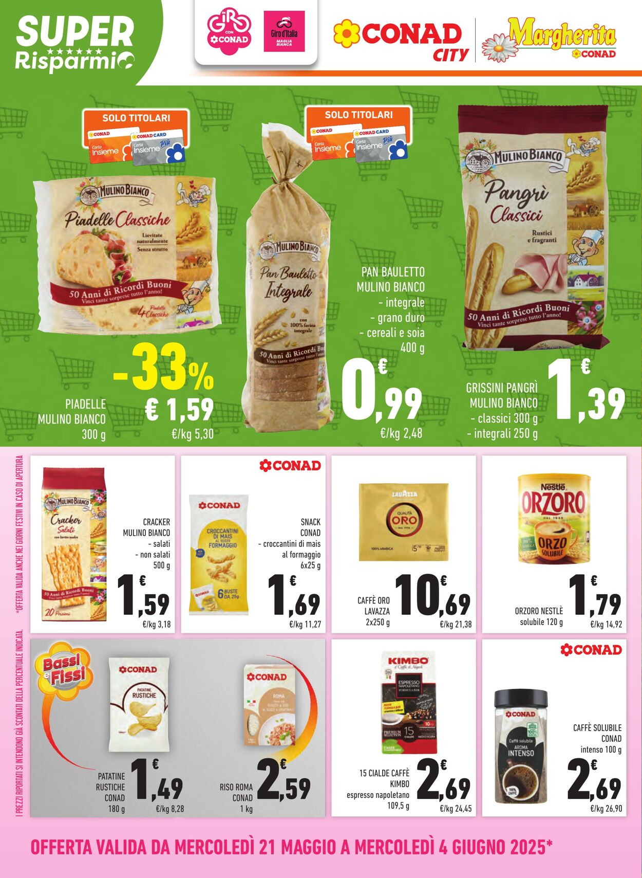 Volantino Conad 21.05.2025 - 04.06.2025