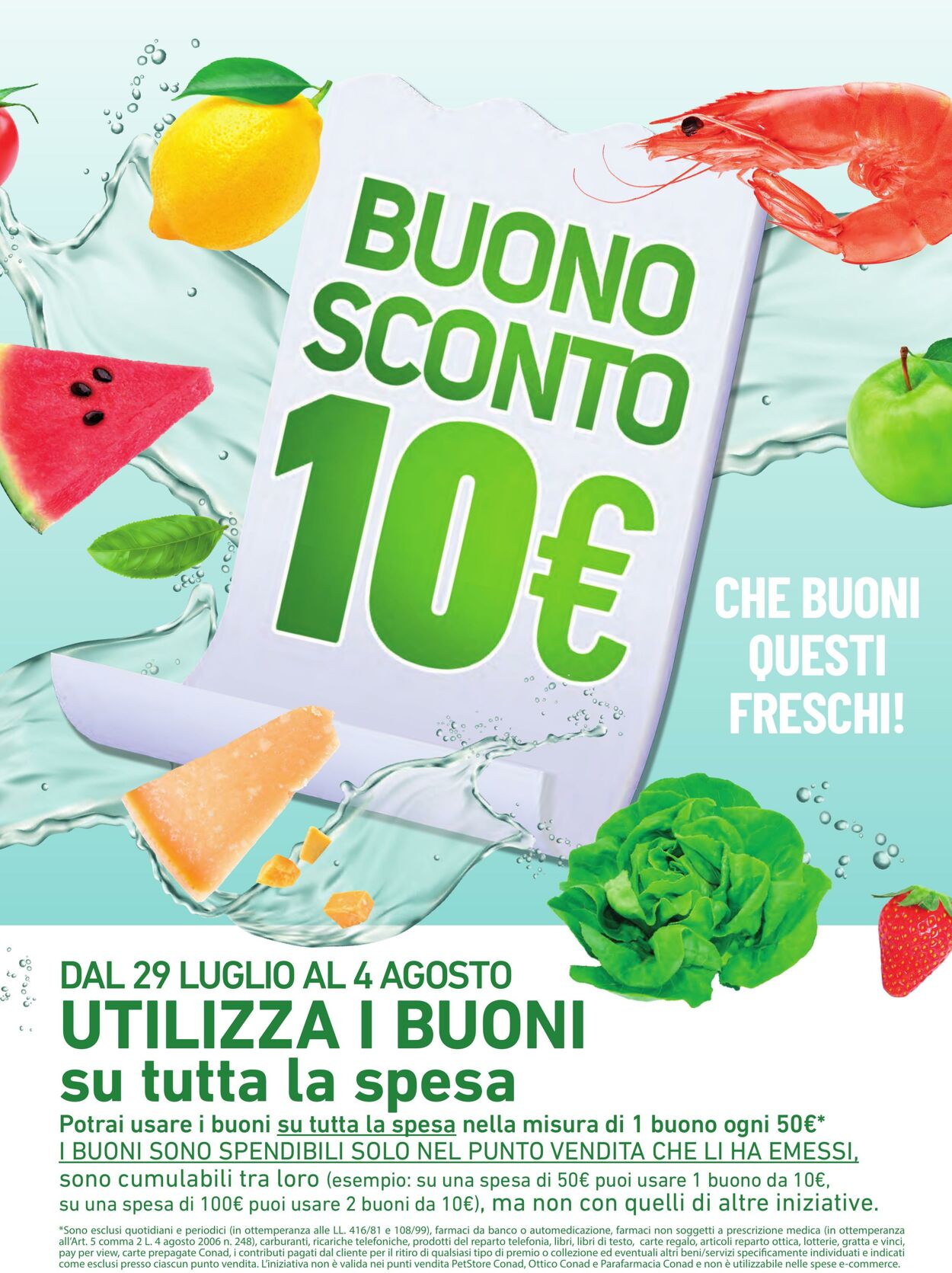 Volantino Conad 24.07.2024 - 06.08.2024