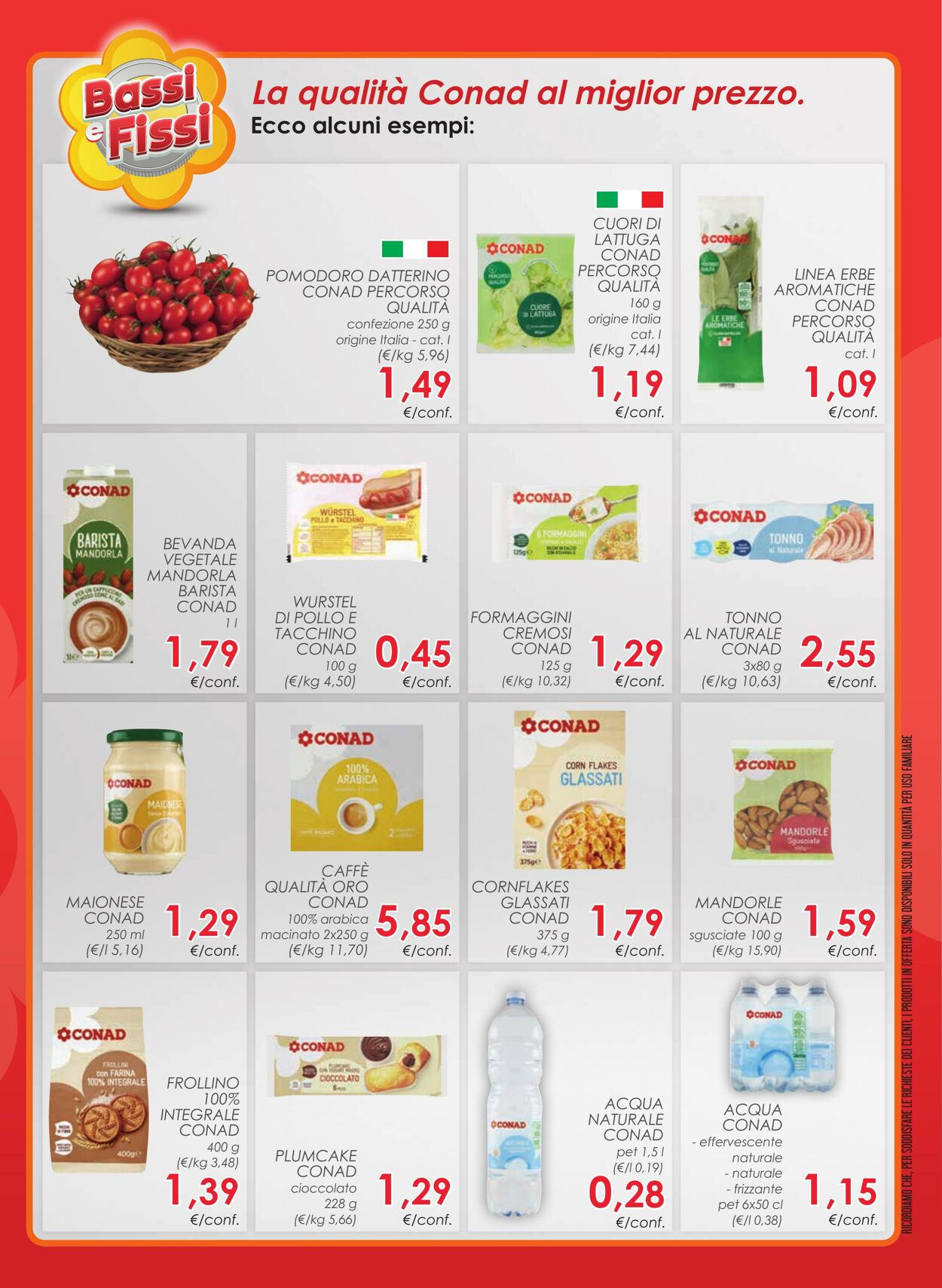 Volantino Conad 24.07.2024 - 06.08.2024