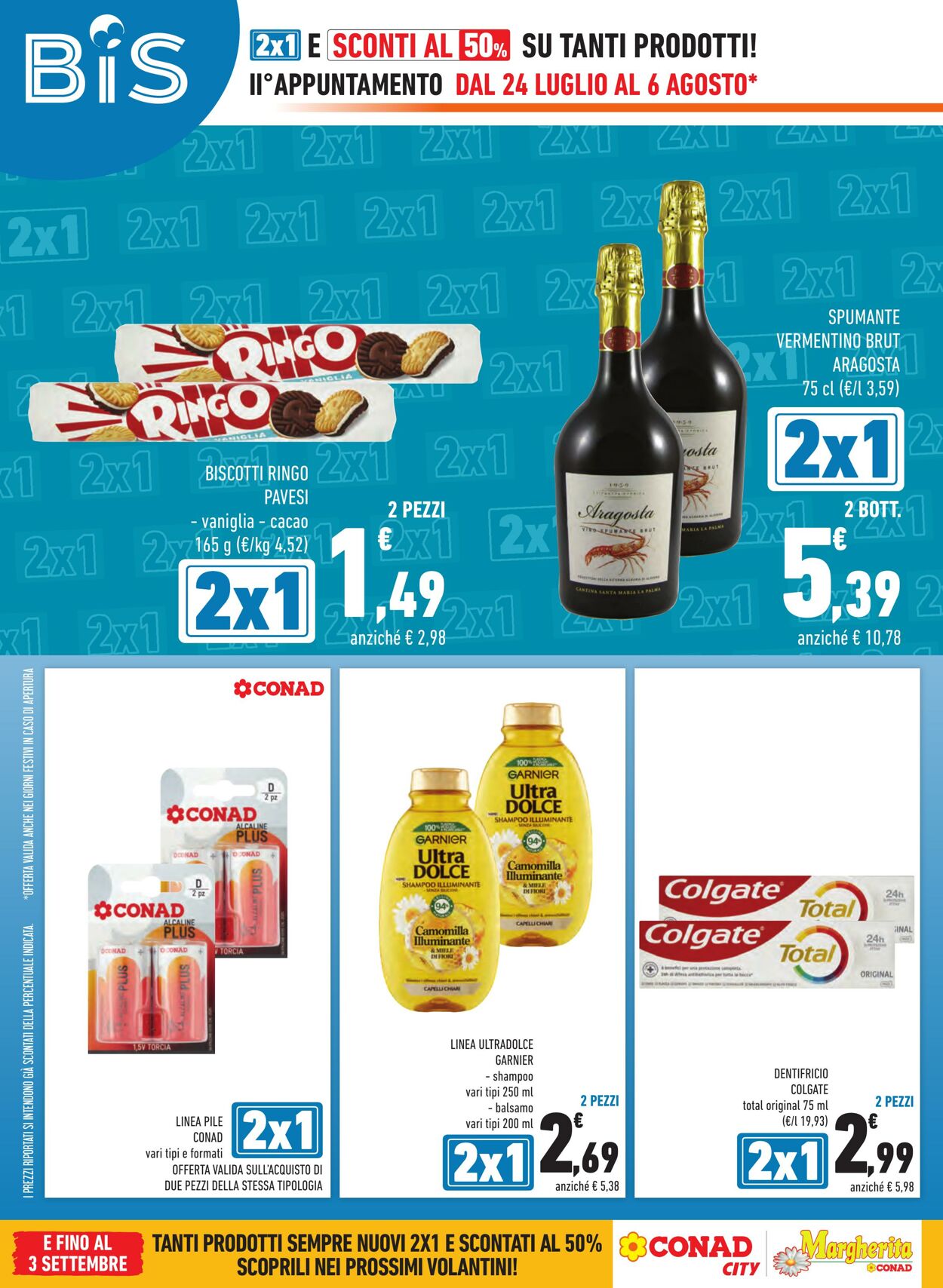 Volantino Conad 24.07.2024 - 06.08.2024