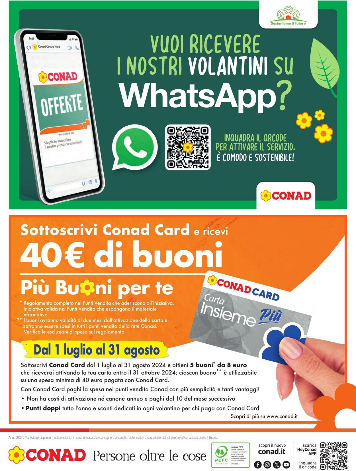 Volantino Conad 24.07.2024 - 06.08.2024