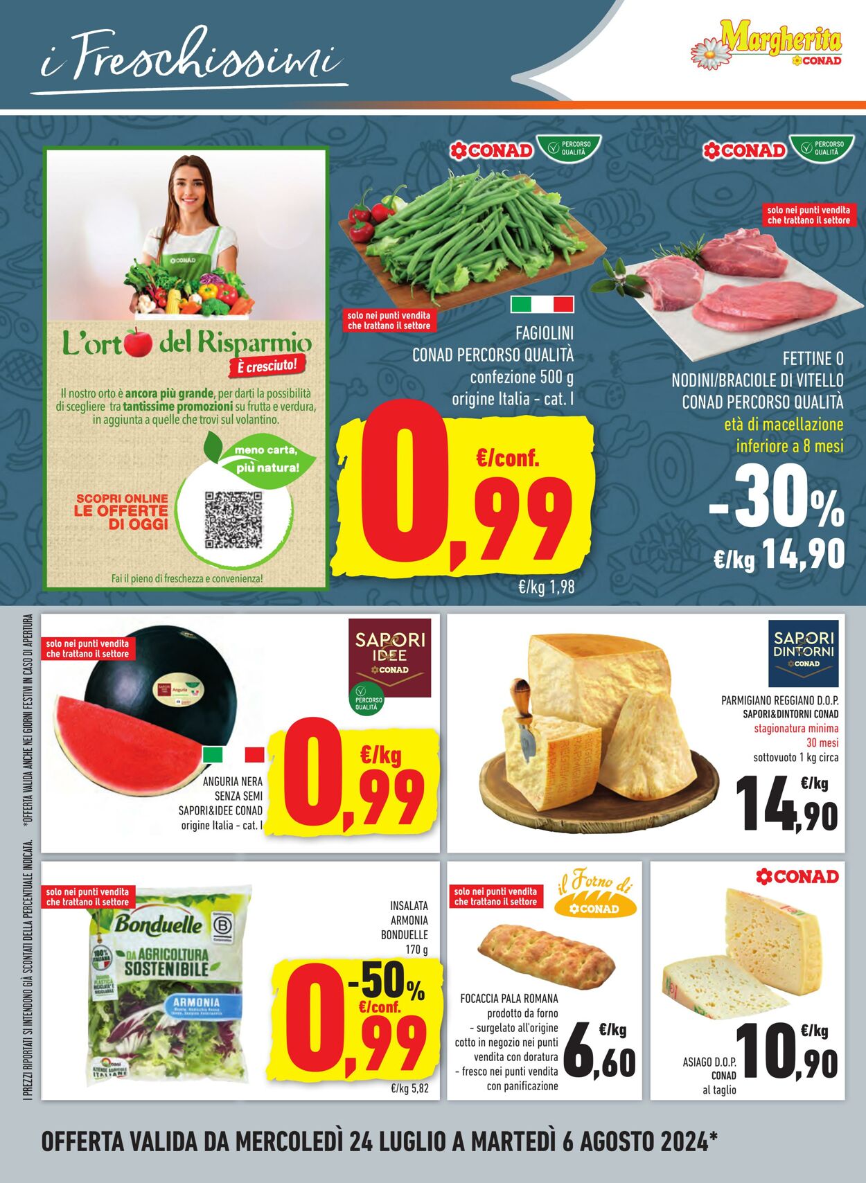 Volantino Conad 24.07.2024 - 06.08.2024