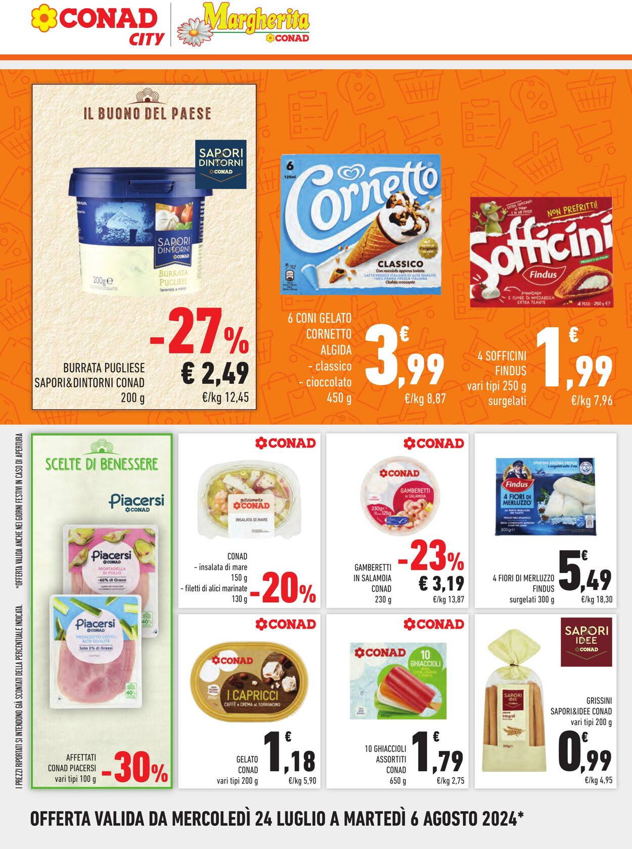 Volantino Conad 24.07.2024 - 06.08.2024